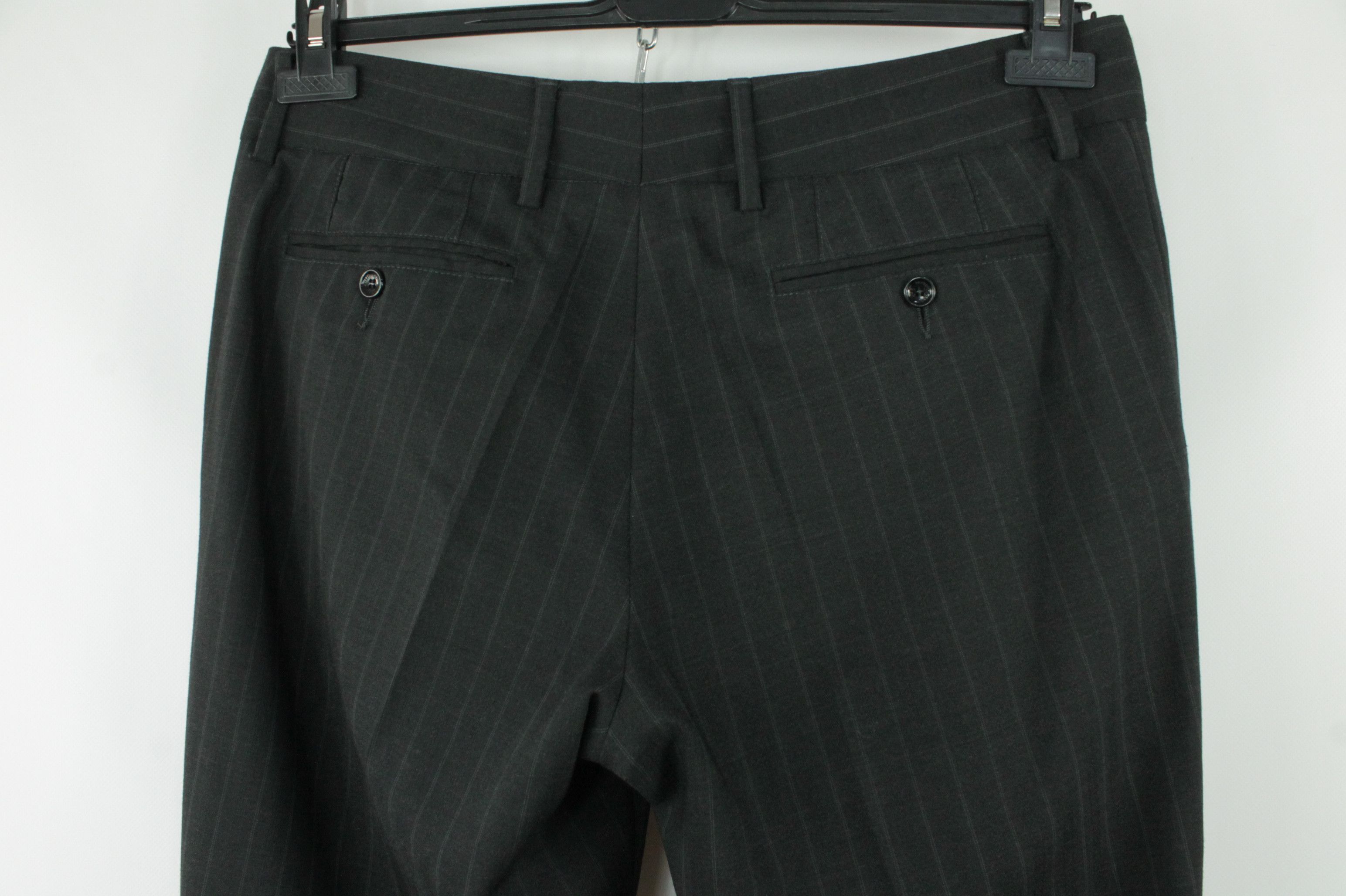 Dolce & Gabbana Dolce & Gabbana Striped Wool Formal Slim Fit Suit Men's Size 42R - 18 Thumbnail