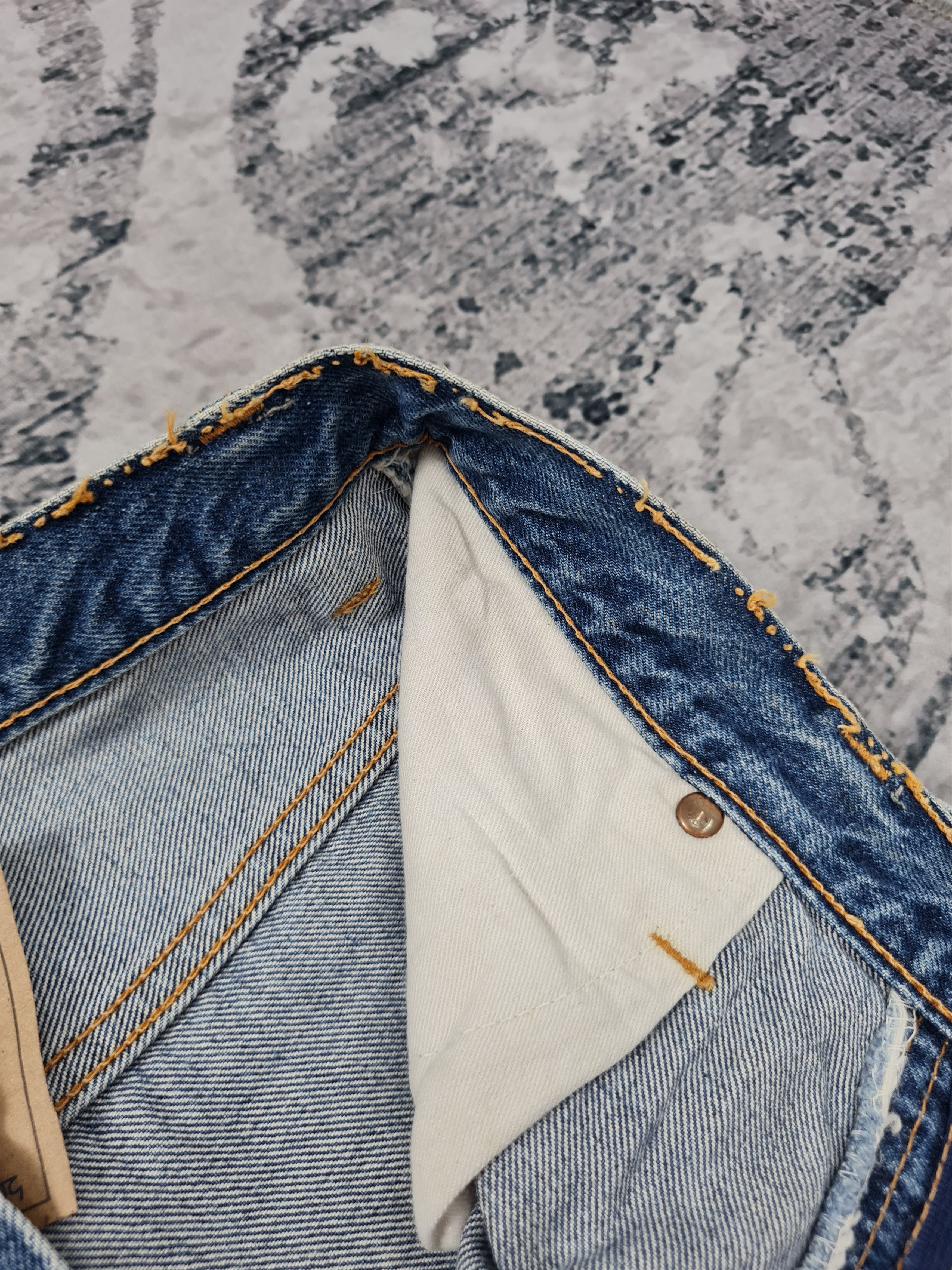 Japanese Brand Vtg BOBSON Cropped Jeans Faded Size 31x28 Jeans JB0131 Size US 31 - 10 Thumbnail