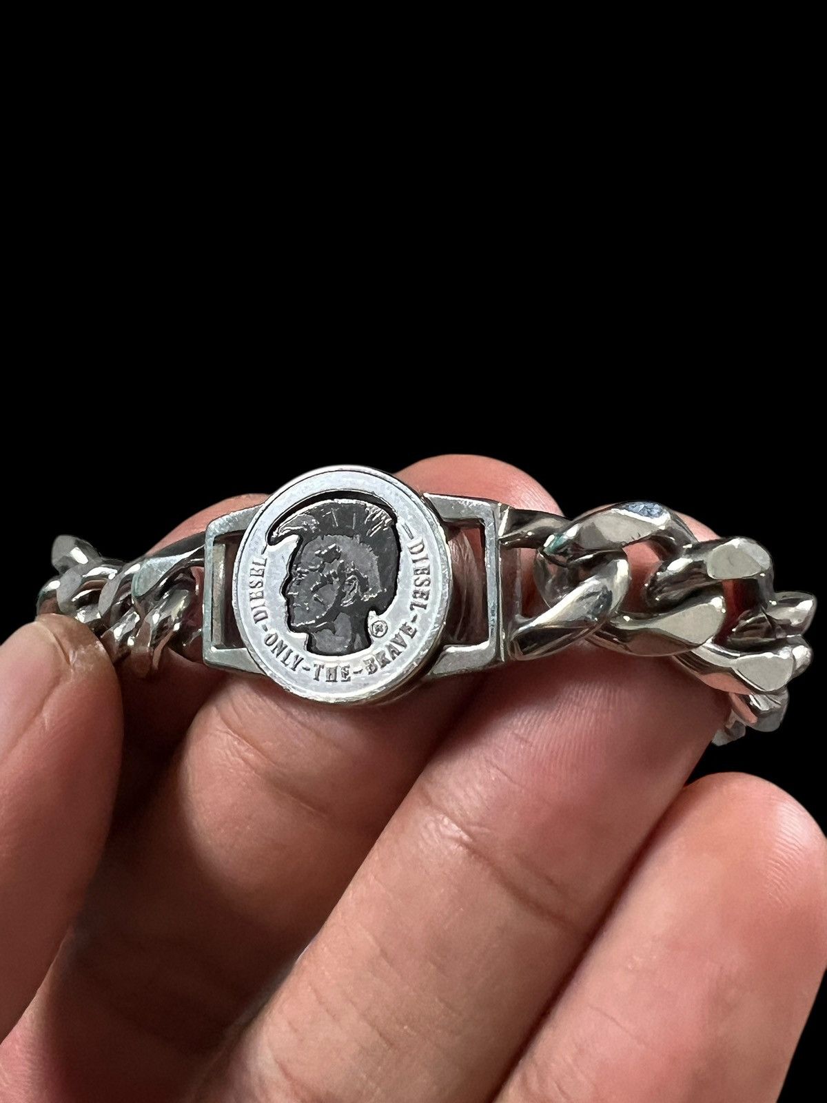 Diesel 2000s Diesel Steel Magnetic Bracelet Size ONE SIZE - 6 Thumbnail
