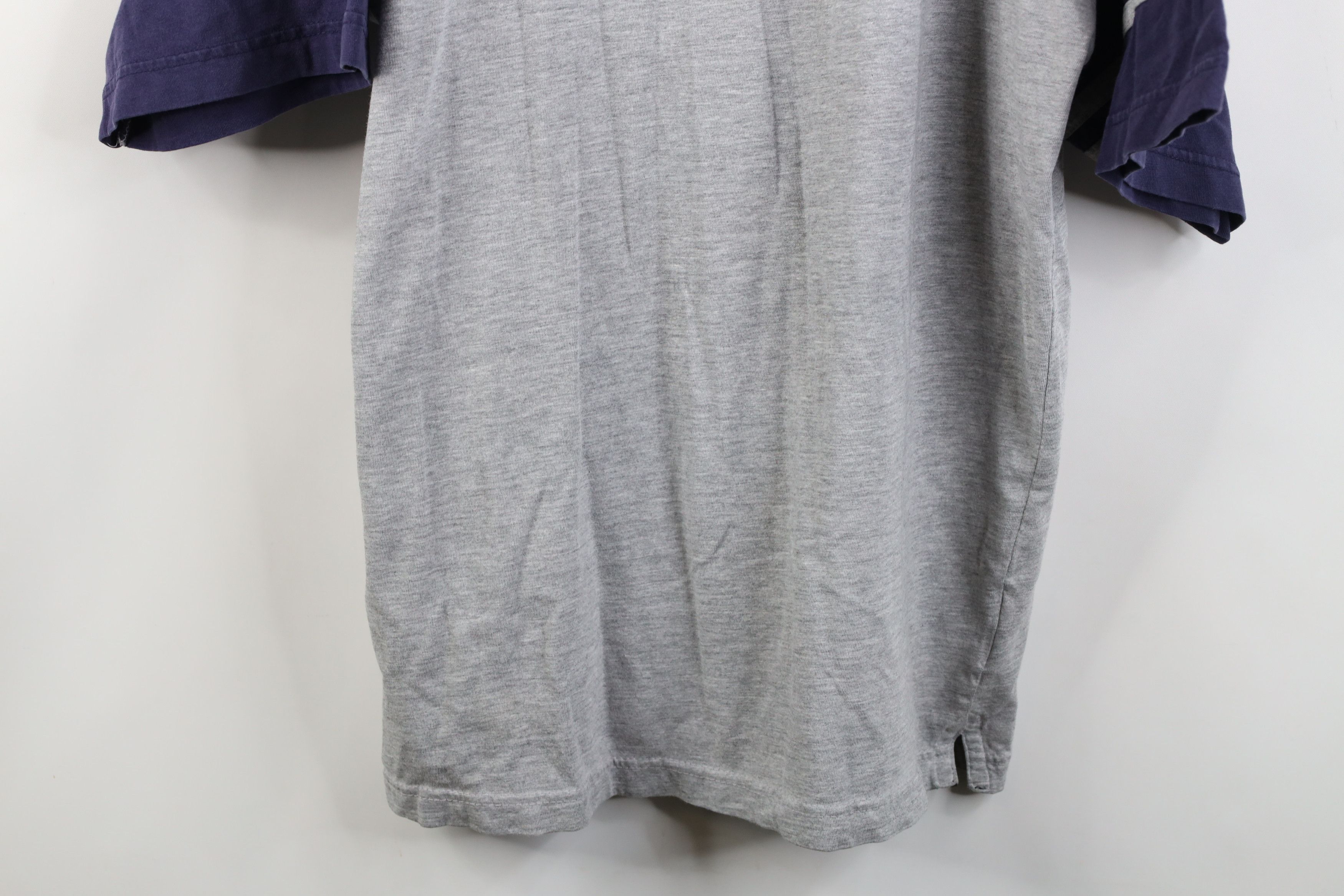Starter Vintage 90s Starter University of Michigan Baggy T-Shirt Size US L / EU 52-54 / 3 - 3 Thumbnail