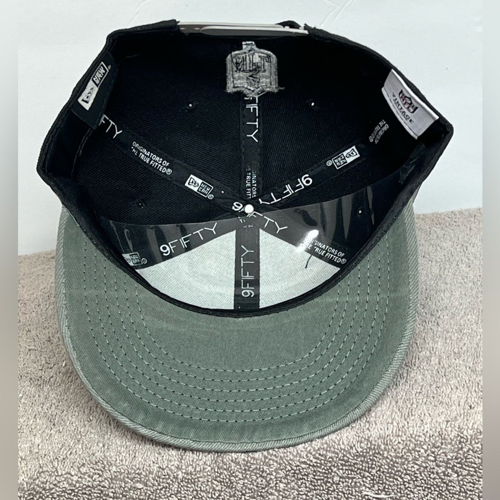 New Era NEW Vegas Raiders 9Fifty Sharktooth Snapback Wool Hat Size ONE SIZE - 4 Thumbnail