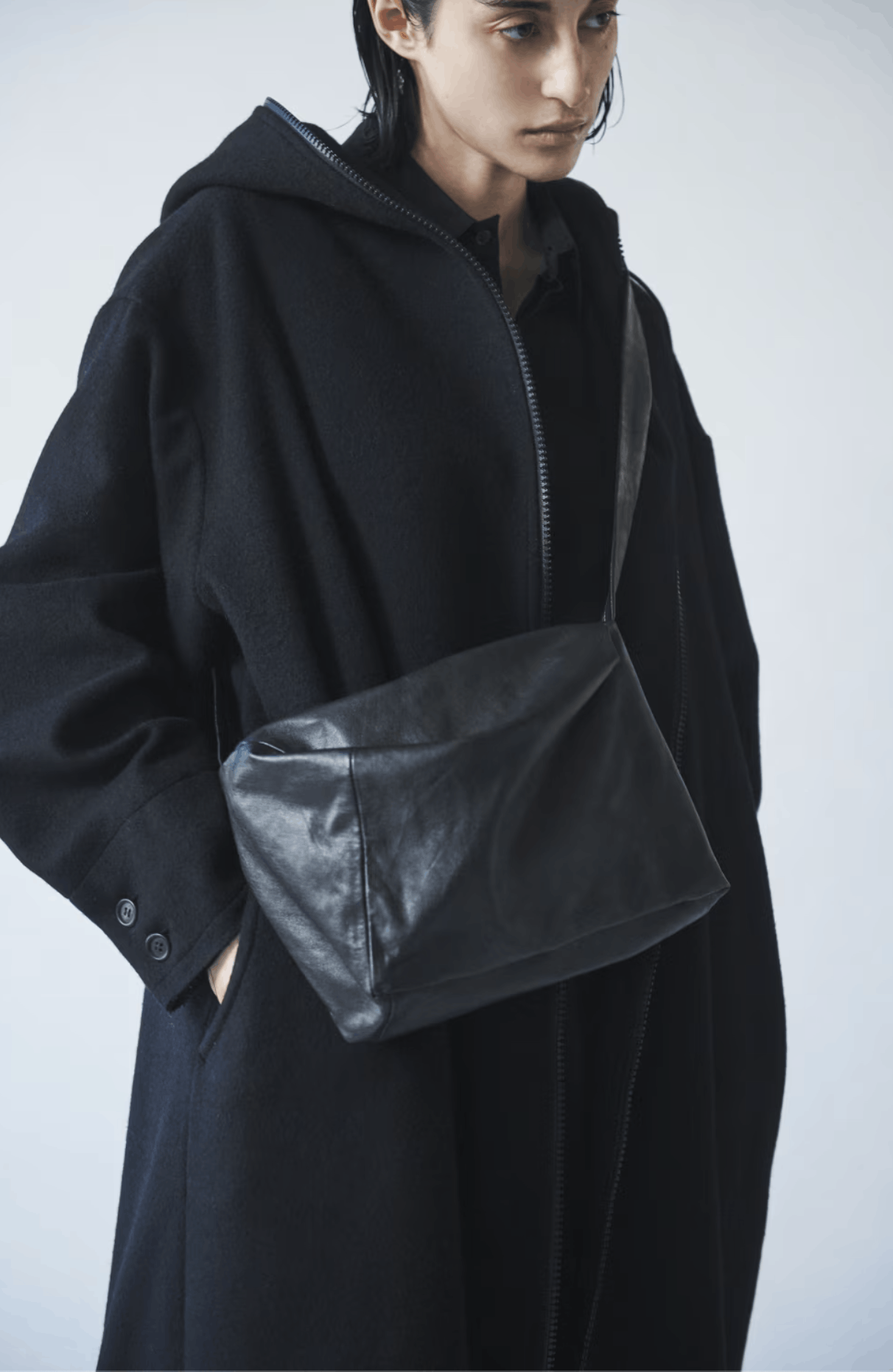Yohji Yamamoto Discord Yohji Yamamoto - Triacetate Puff Shoulder Bag (S) Size ONE SIZE - 10 Thumbnail