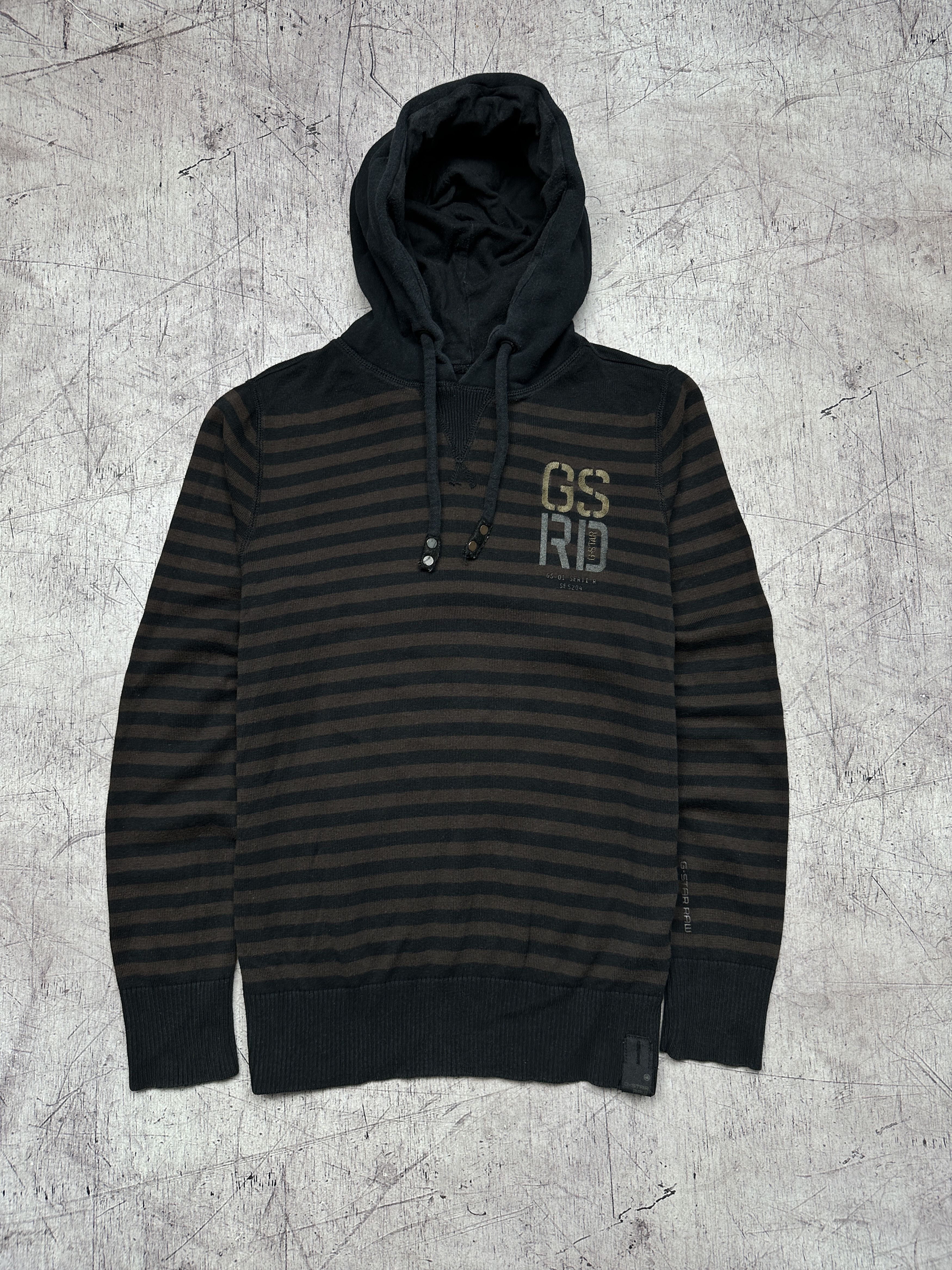 G-Star G Star Raw Vintage Mens Knit Hoodie Size US M / EU 48-50 / 2 - 1 Thumbnail