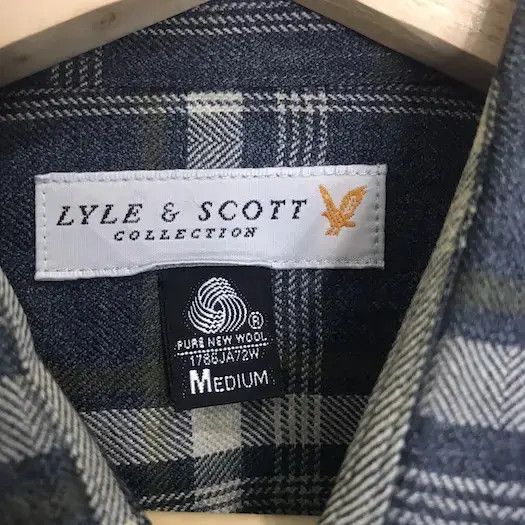 Lyle & Scott Lyle & Scott Plaid Tartan Flannel Shirt Button Up Size US M / EU 48-50 / 2 - 5 Thumbnail