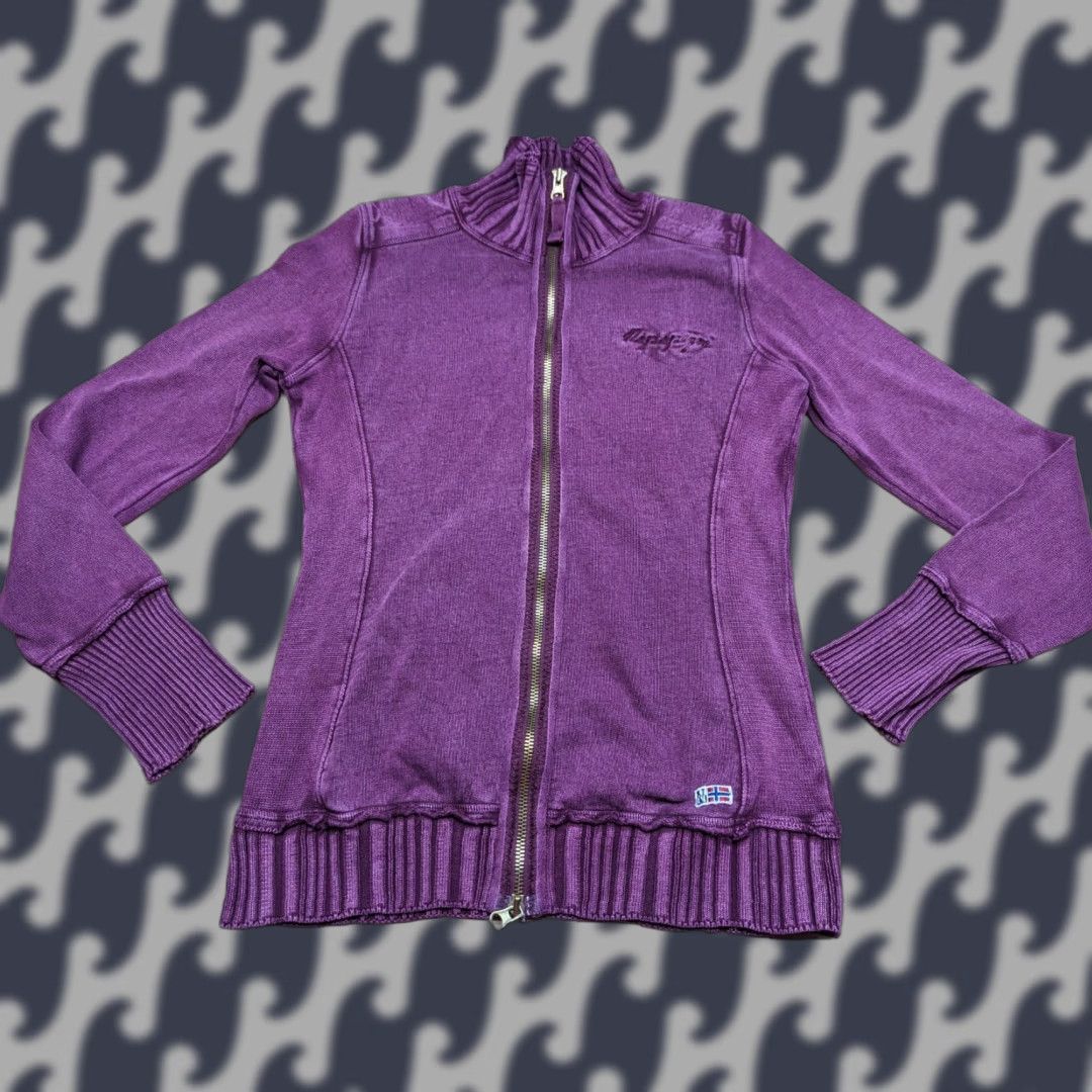 Napapijri VINTAGE Napapijri Womens Jacket Medium Purple Full Zip Cotton Casual Jacket Womens M Purple Napapijri Coat? (Please ignore the last line) Size M / US 6-8 / IT 42-44 - 1 Thumbnail