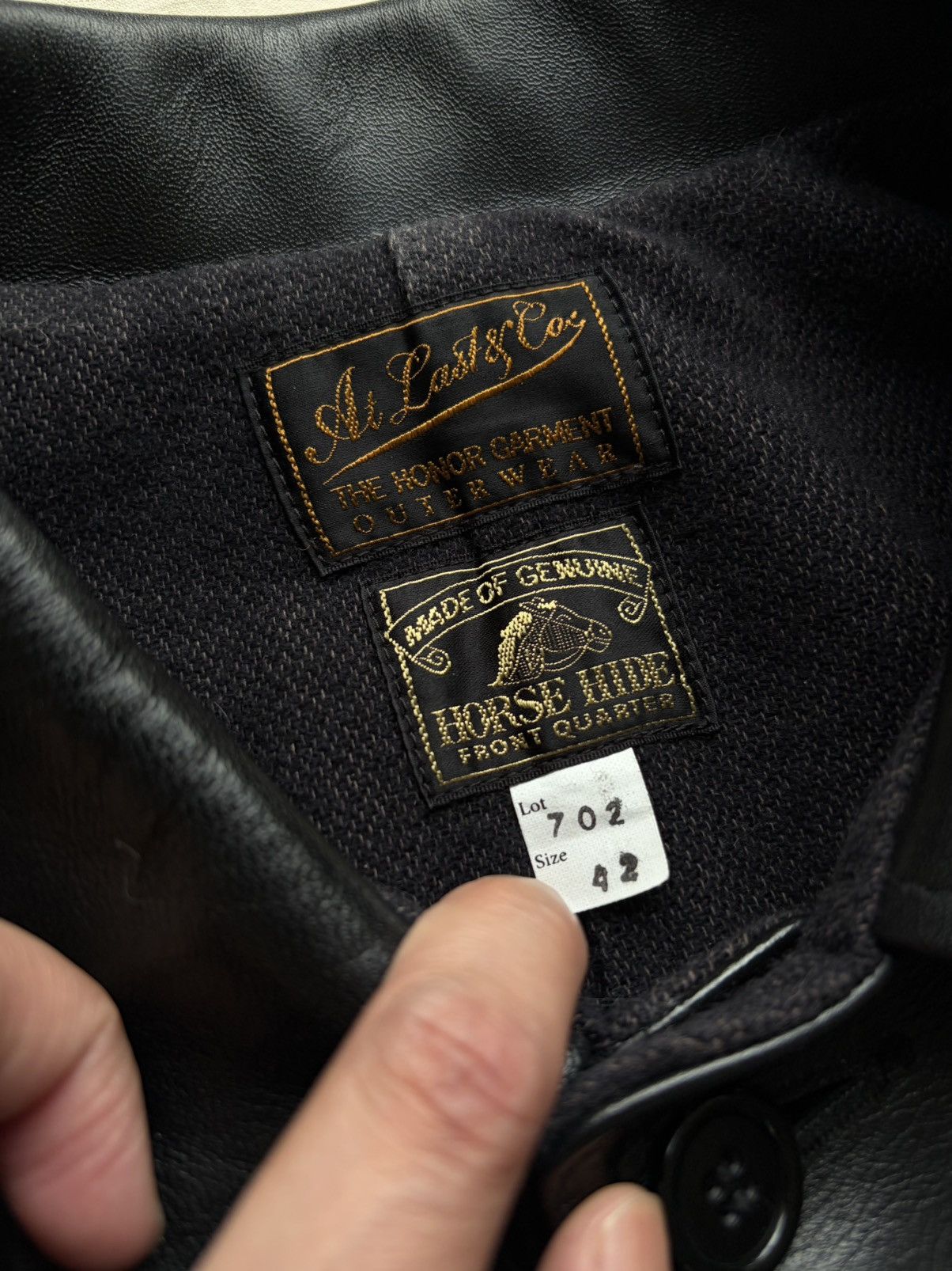 At Last & Co At last co timeworn leather carcoat Size US L / EU 52-54 / 3 - 2 Thumbnail