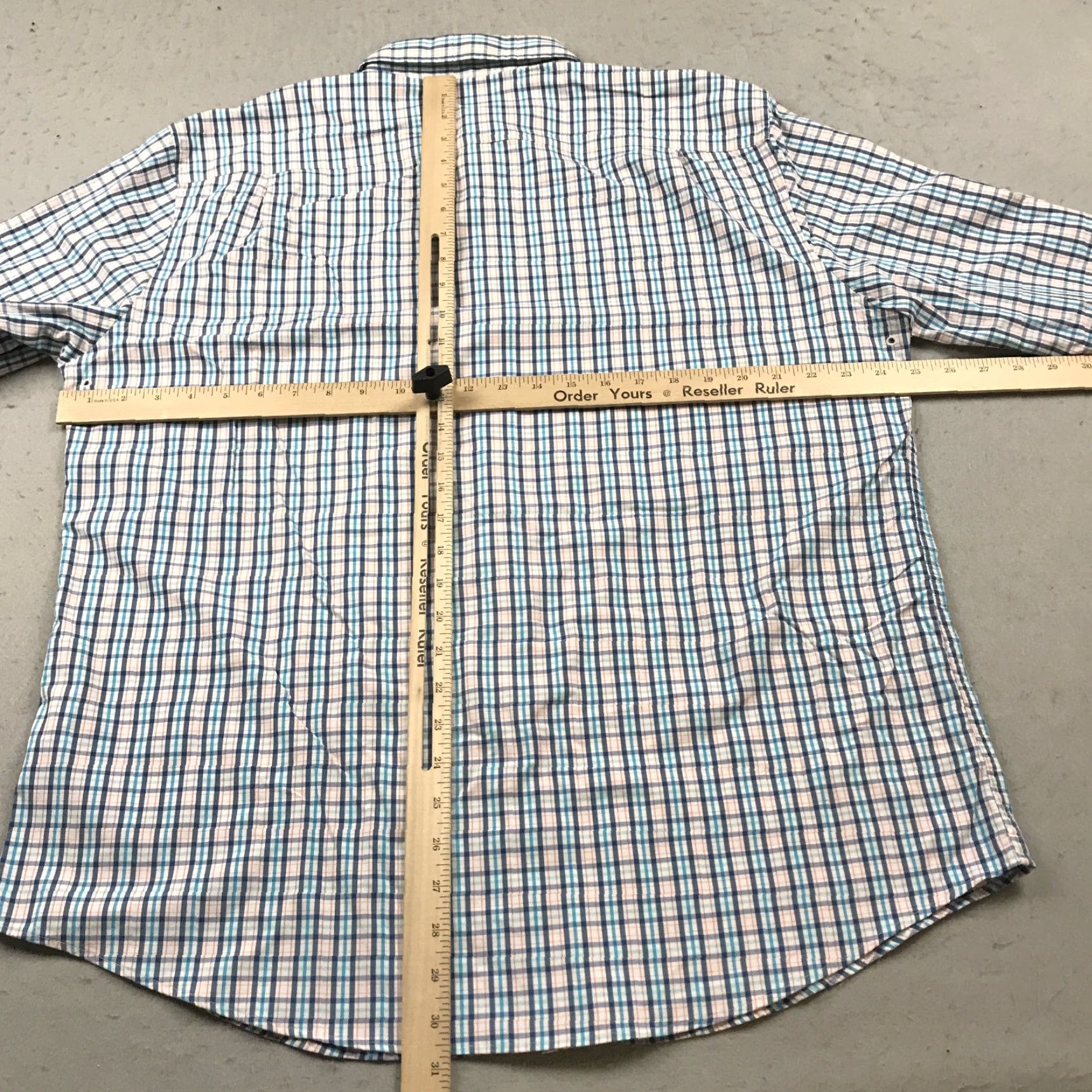Southern Tide Southern Tide Shirt Mens XL Blue Pink Check Intercoastal Fishing Performance Size US XL / EU 56 / 4 - 7 Thumbnail