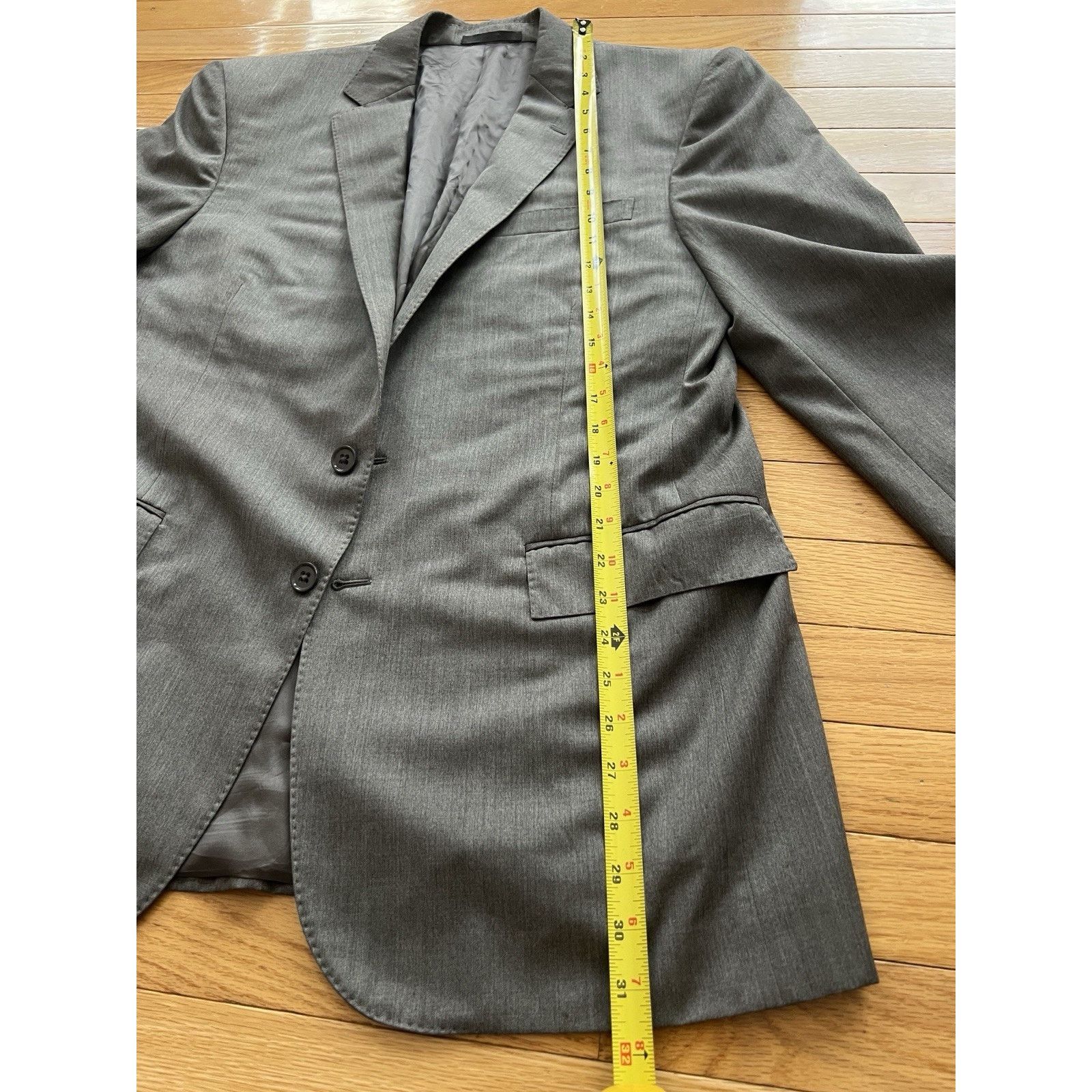 Ralph Lauren Black Label BLACK LABEL Ralph Lauren Wool Blazer Grey 42R Sport Coat Size 42R - 13 Thumbnail