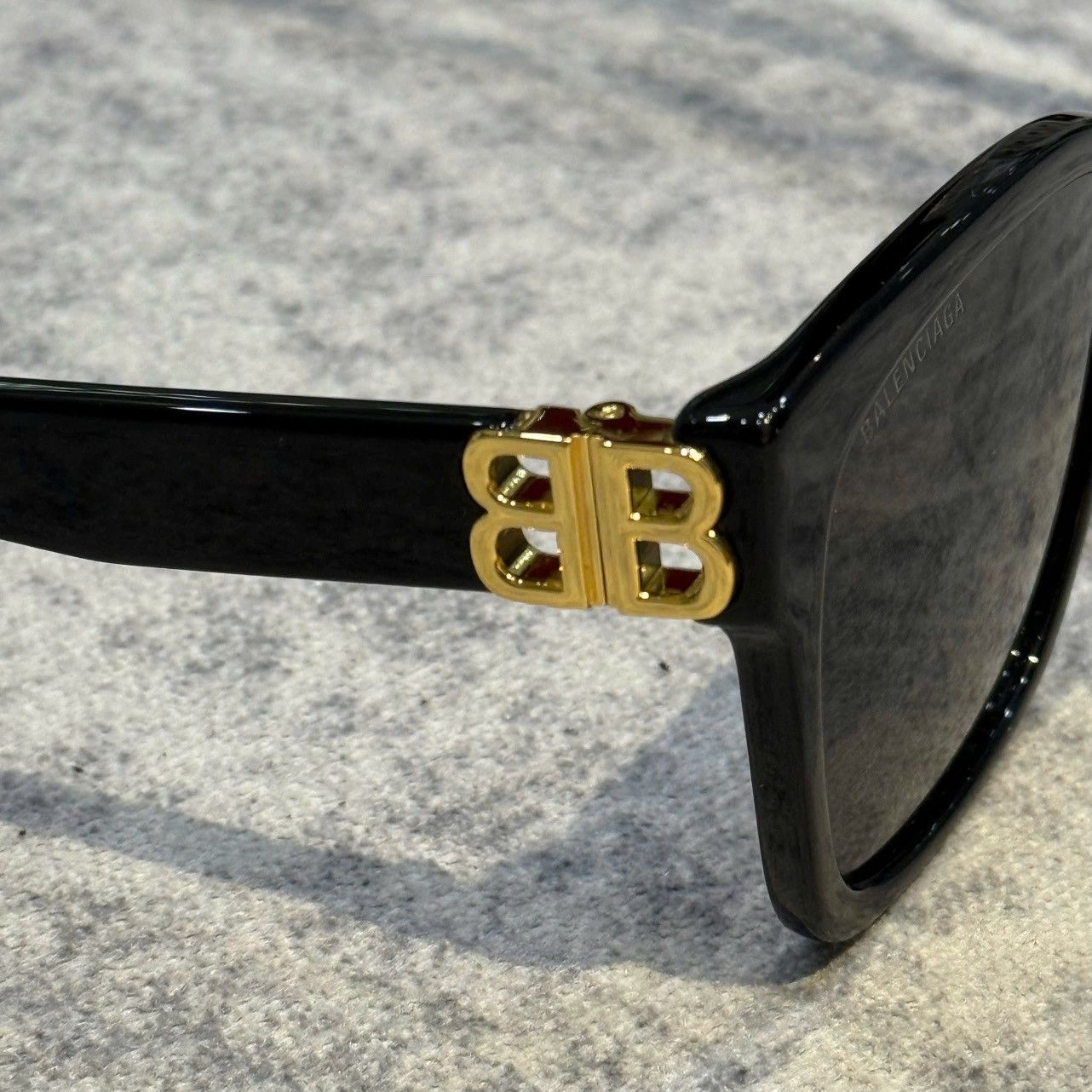 Balenciaga BALENCIAGA BB0102SA 001 Sunglasses BLACK Size ONE SIZE - 3 Thumbnail