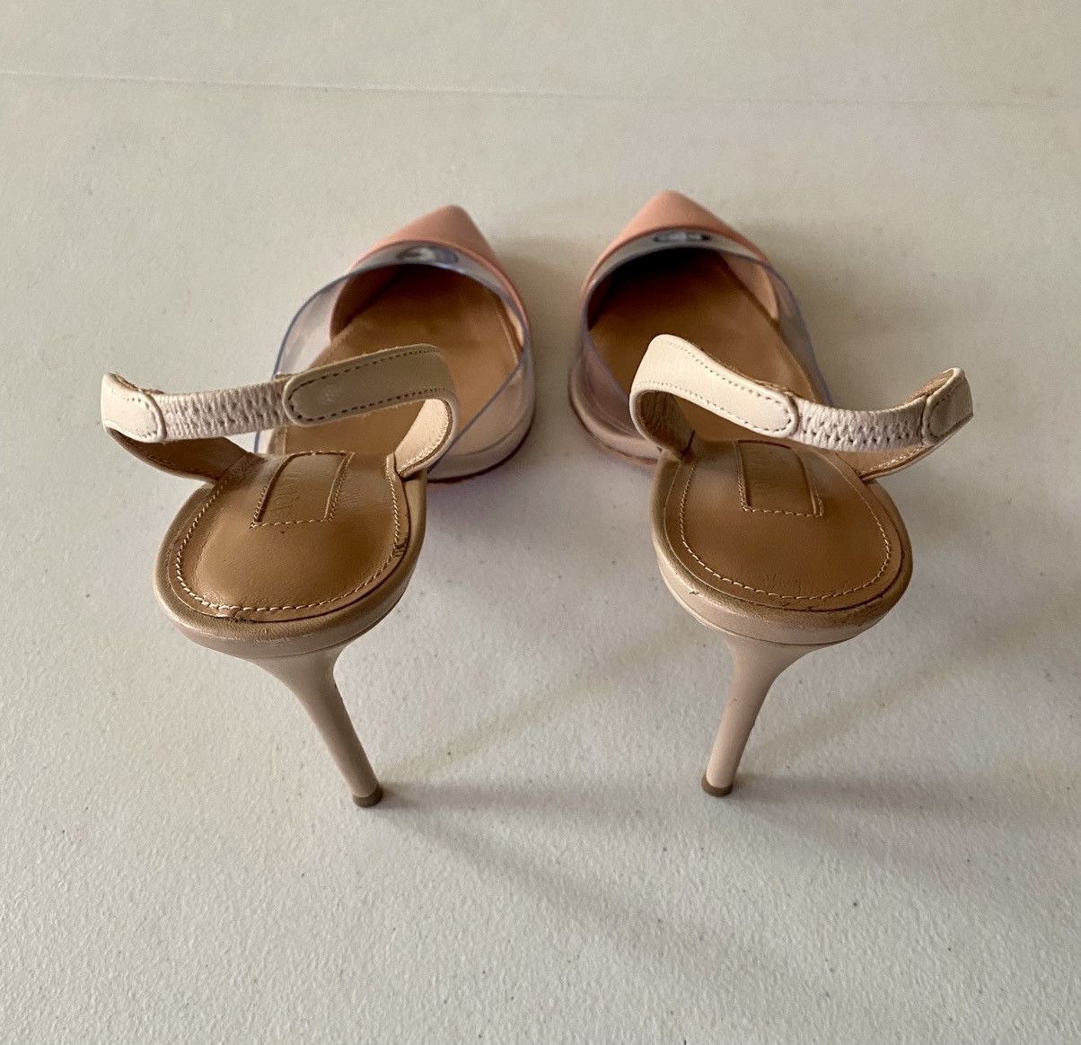 Aquazzura Aquazzura So Nude 85 Contrast Slingback Pumps 36.5 6.5US VGC Size US 6.5 / IT 36.5 - 8 Thumbnail