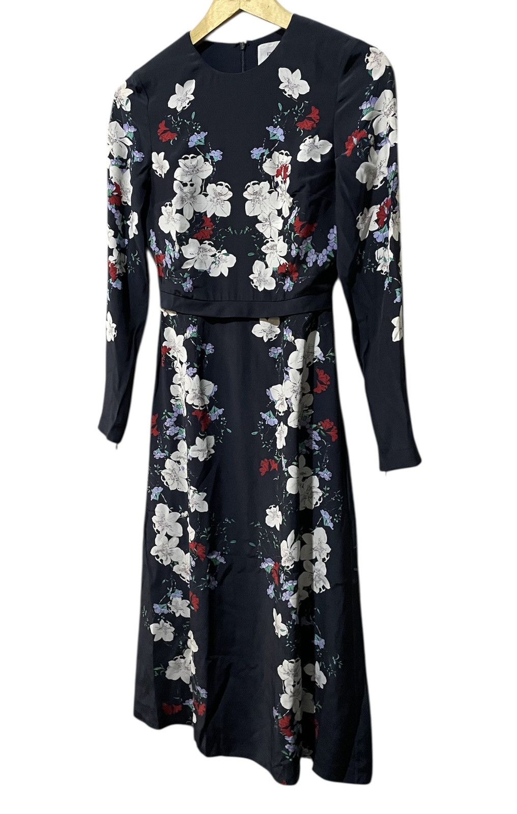Erdem ERDEM SAMIRA FLORAL SILK MAXI DRESS Size XS / US 0-2 / IT 36-38 - 5 Thumbnail
