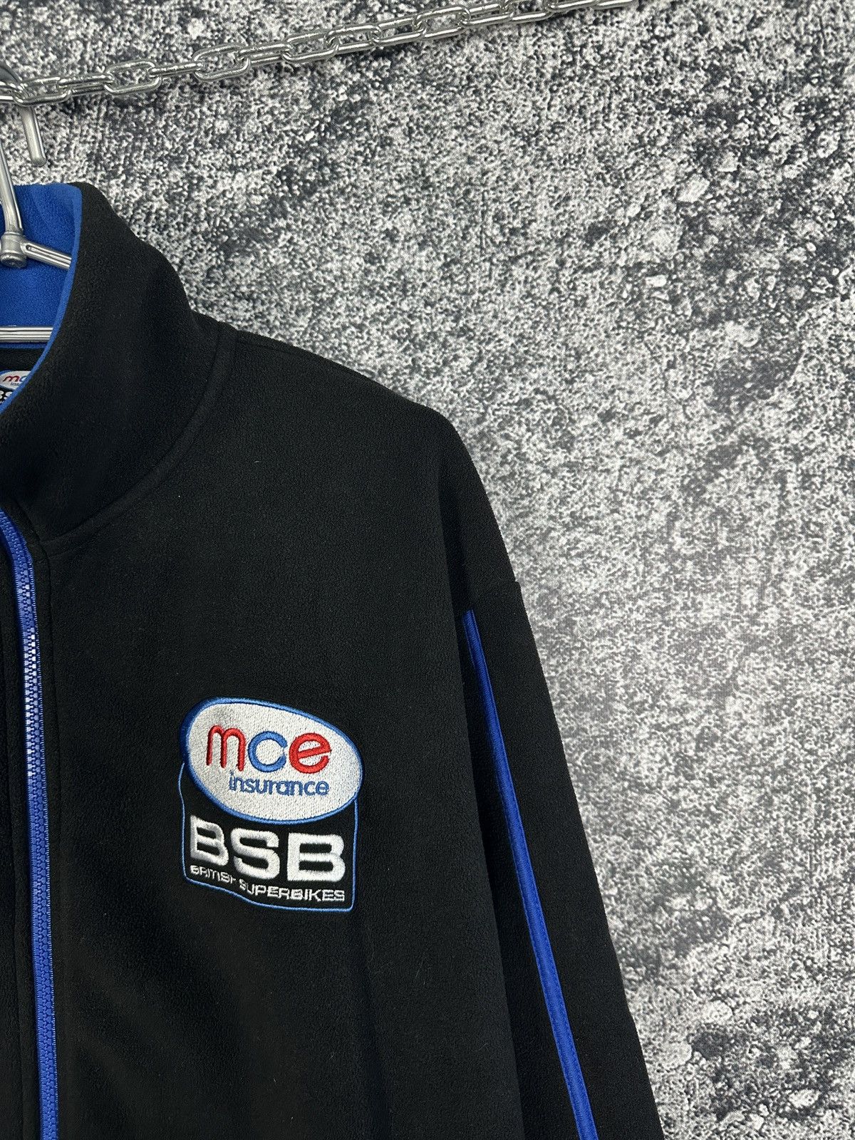 Vintage British Superbikes Racing Fleece Jacket MOTO BSB Size M Size US M / EU 48-50 / 2 - 4 Thumbnail