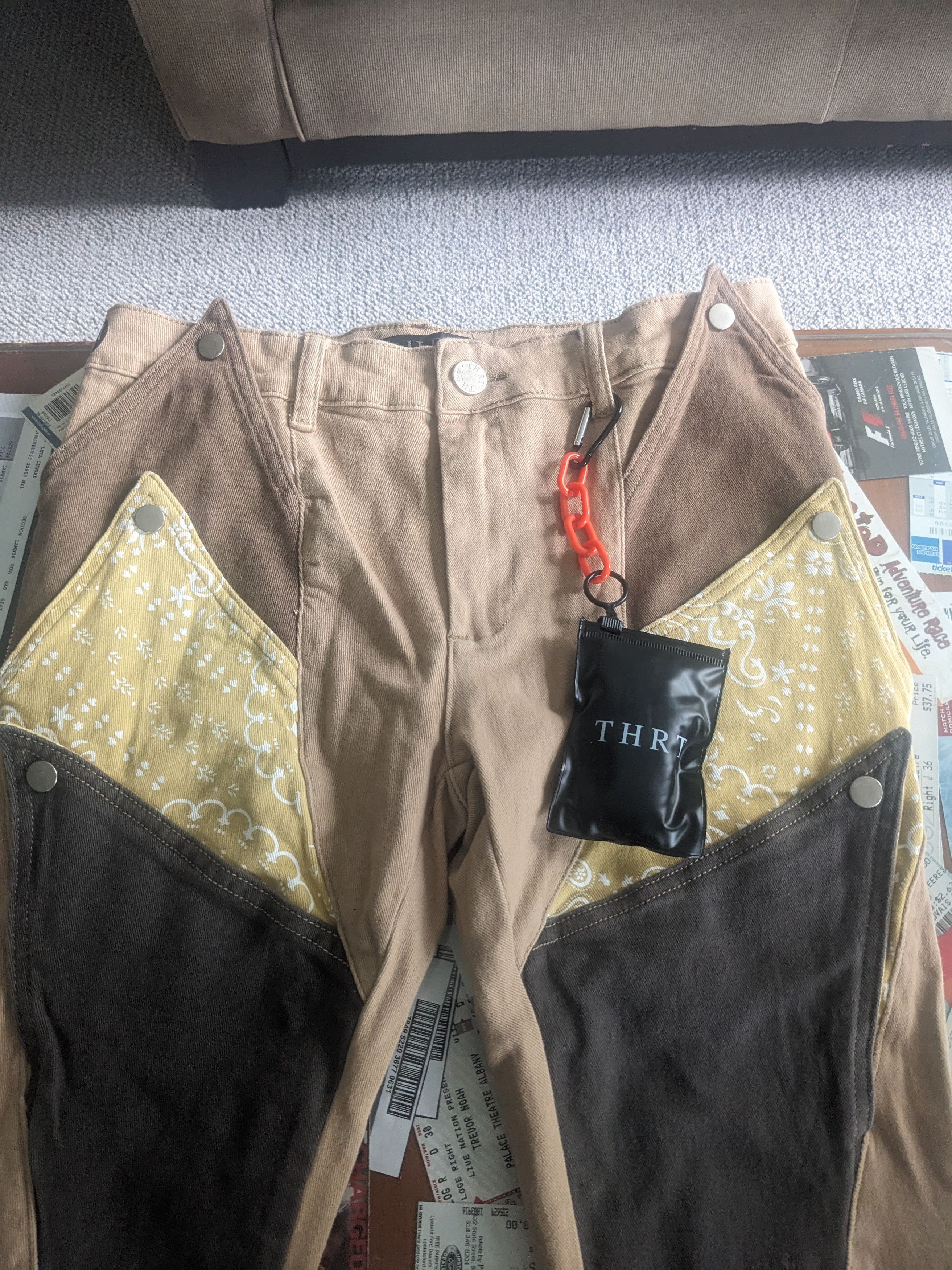 Other THRT Patchwork Bandana Pants Size US 32 / EU 48 - 2 Thumbnail