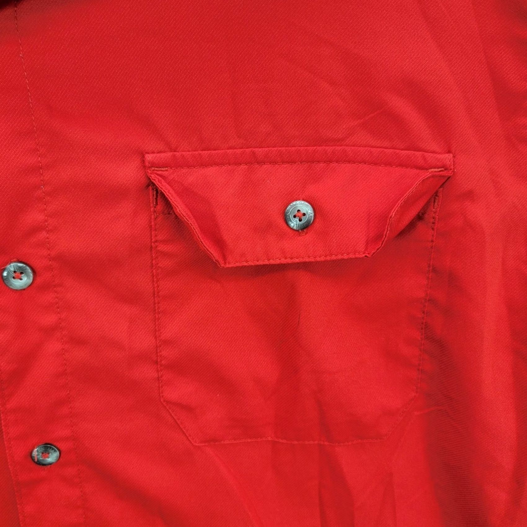 Vintage Magellan shirt Mens XL Fishing Red Angler Fit Mag Wick Pocket Vented Size US XL / EU 56 / 4 - 4 Thumbnail