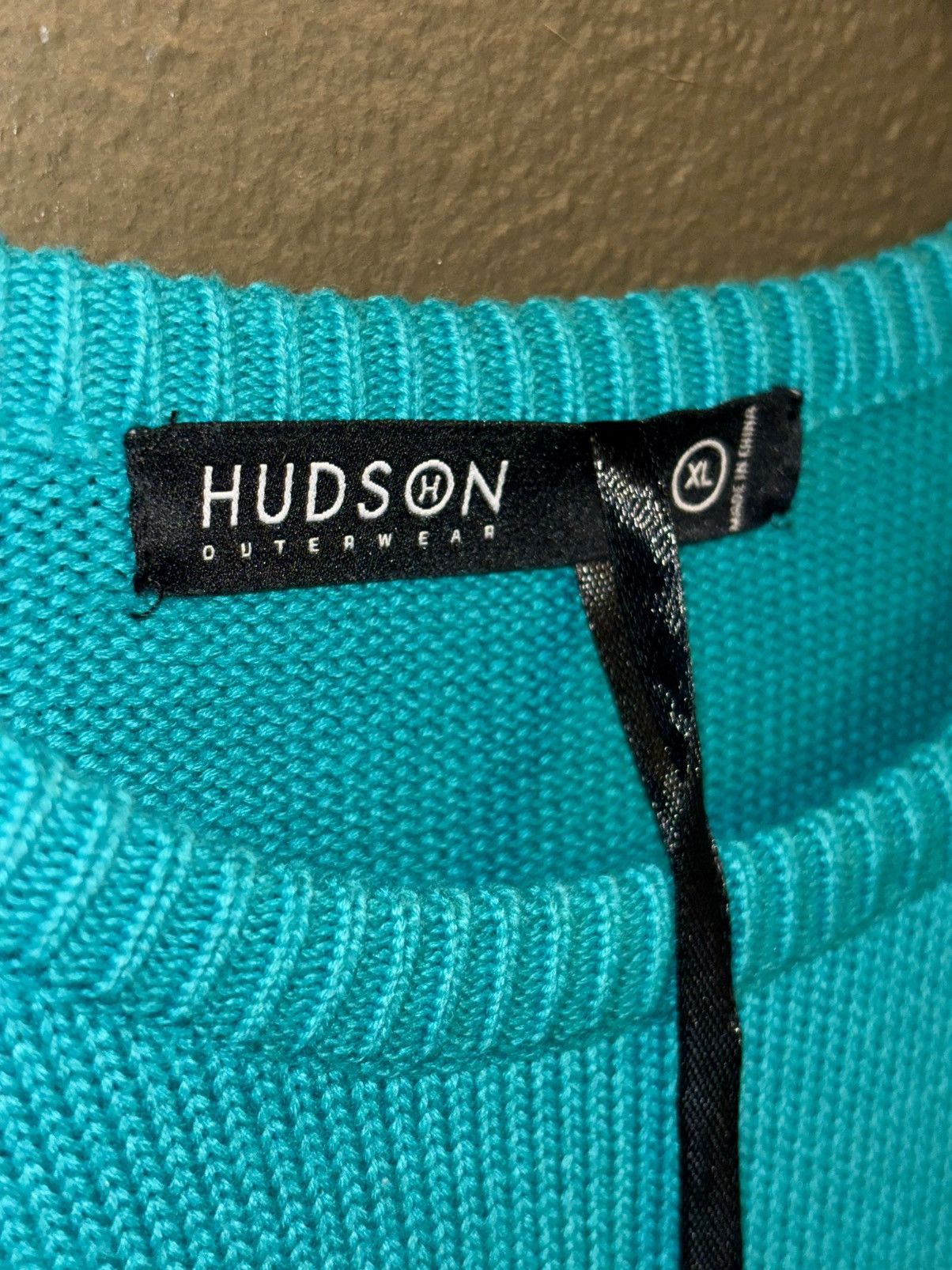 Hudson Outerwear HUDSON OUTWEAR TIGER TEAL KNITTED LONG SLEEVE Size US XL / EU 56 / 4 - 4 Thumbnail