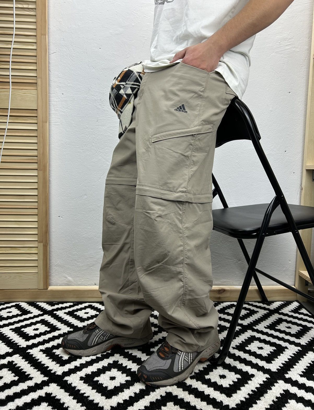 Adidas × Vintage Adidas Vintage Transformer Cargo pant Size US 34 / EU 50 - 1 Thumbnail