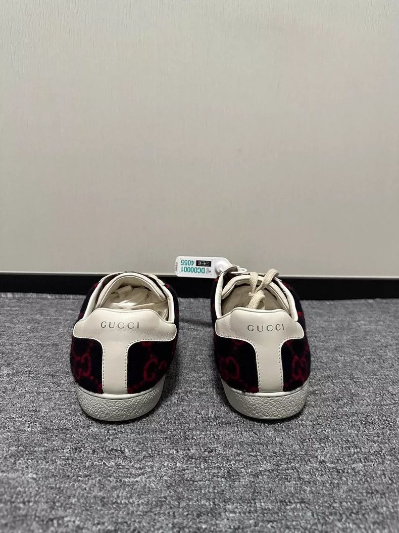 Gucci Gucci Black Suede Sneakers Size 9-2506 Size US 9 / EU 42 - 3 Thumbnail