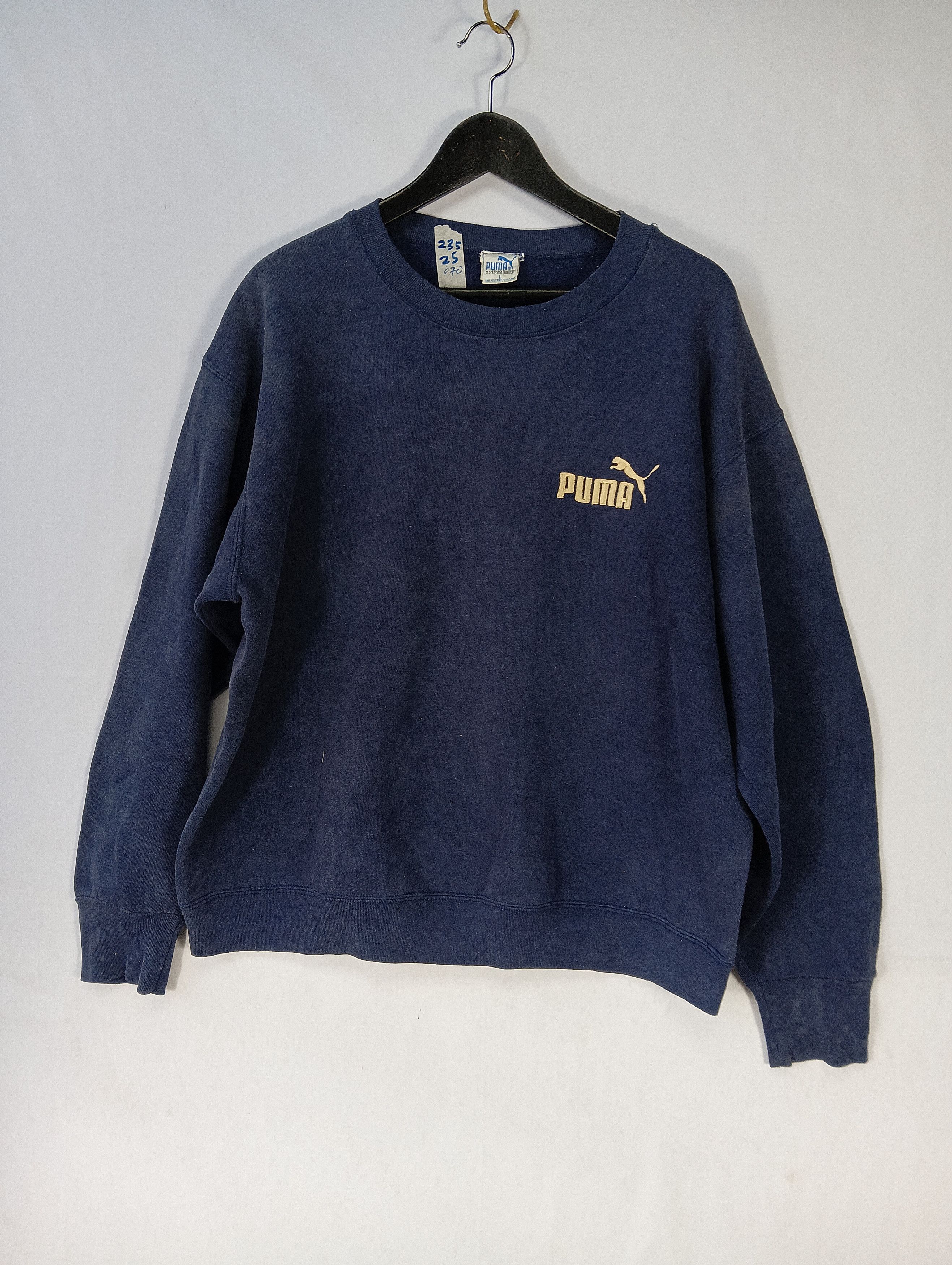 Puma vintage puma sweatshirt Size US XL / EU 56 / 4 - 1 Thumbnail