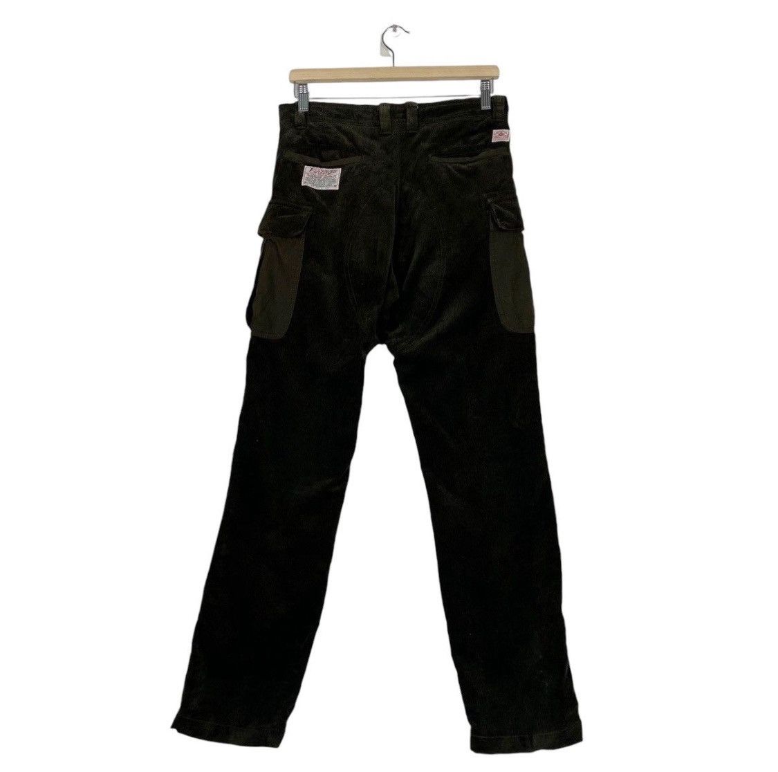 Beauty Beast × Hysteric Glamour × Japanese Brand 💥BACK NUMBER CORDUROY BONDAGE CARGO PANT Size US 30 / EU 46 - 7 Thumbnail