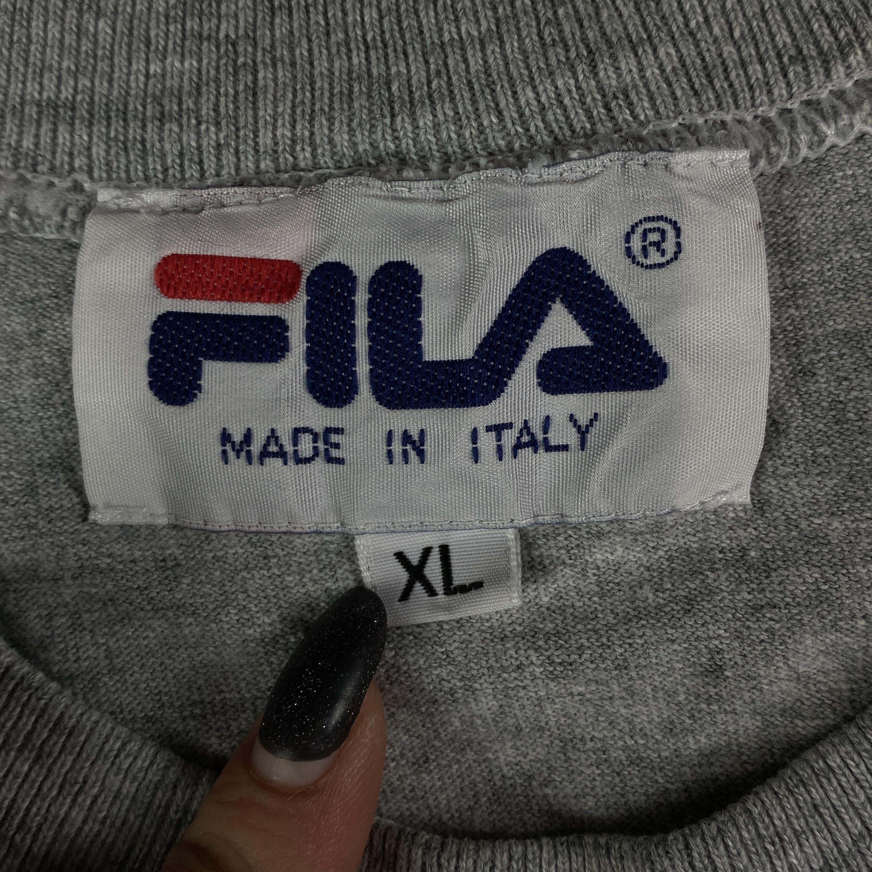 Fila × Vintage Mens T-Shirt Short Sleeve Fila Vintage Big Logo Size XL Size US XL / EU 56 / 4 - 6 Thumbnail