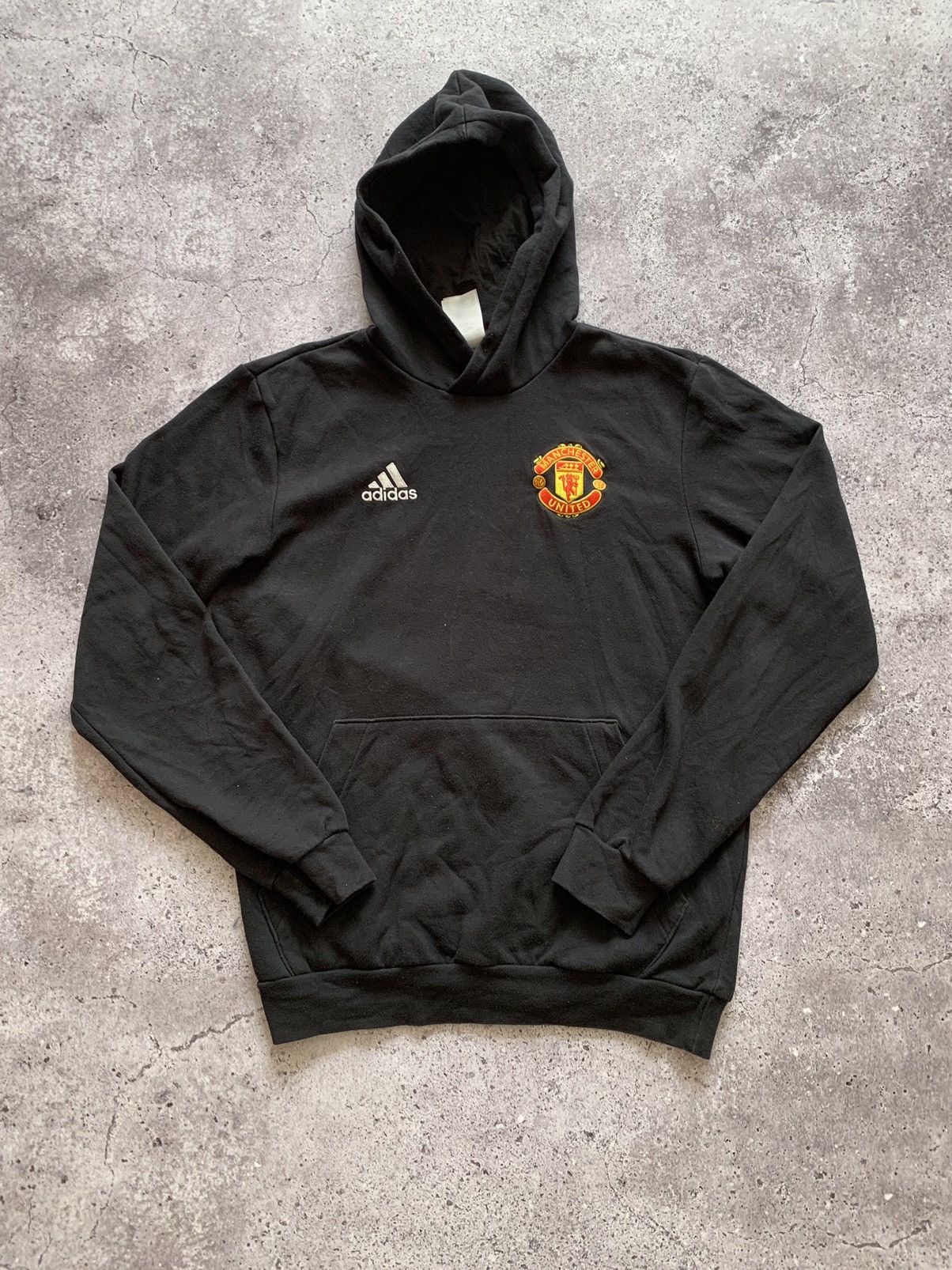 Adidas × Vintage 🔥VINTAGE ADIDAS MANCHESTER UNITED HOODIE Size US S / EU 44-46 / 1 - 1 Thumbnail