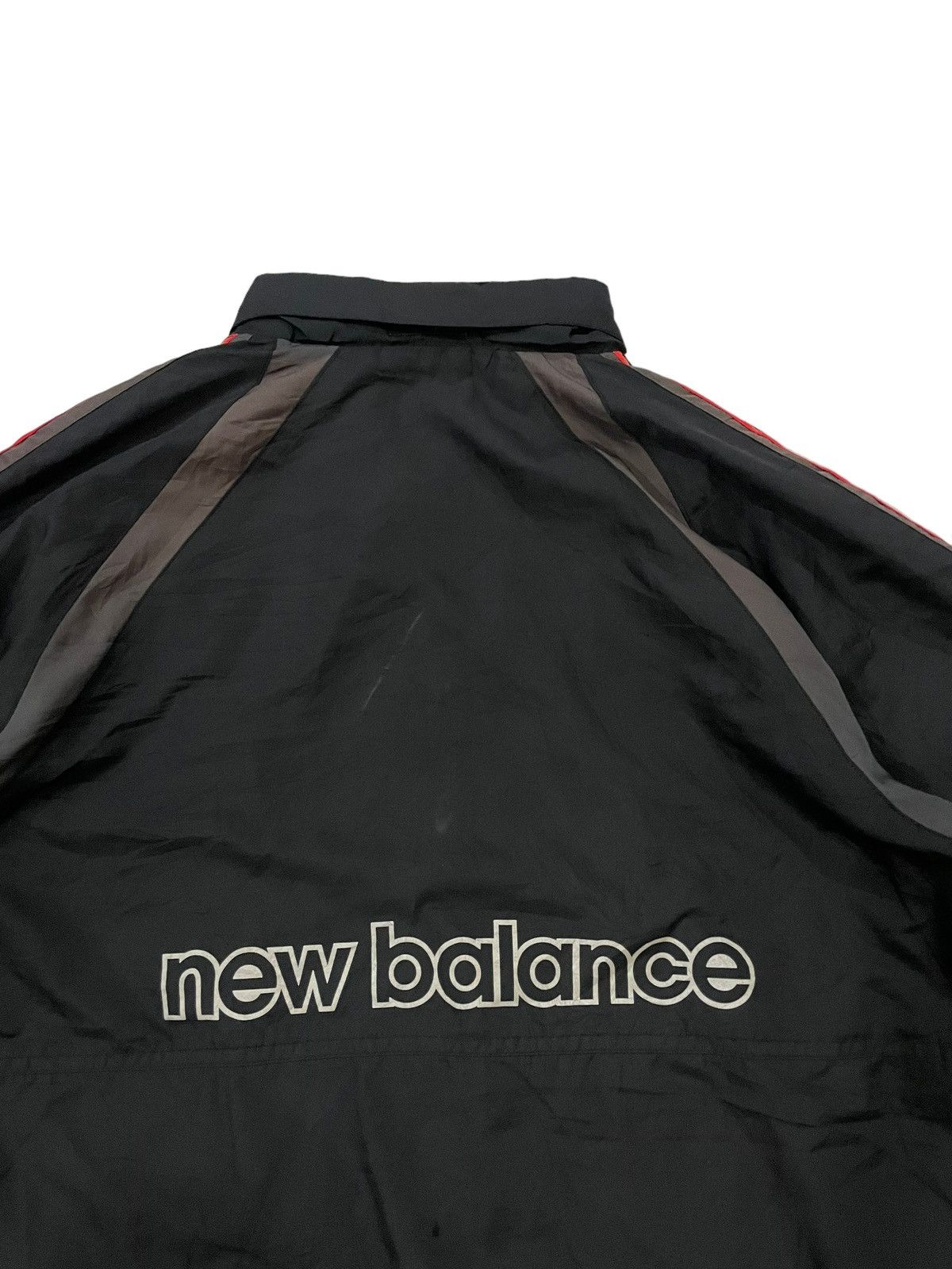 New Balance Vintage New Balance Zip Spell Out Windbreaker Sport Jacket Size US M / EU 48-50 / 2 - 12 Thumbnail