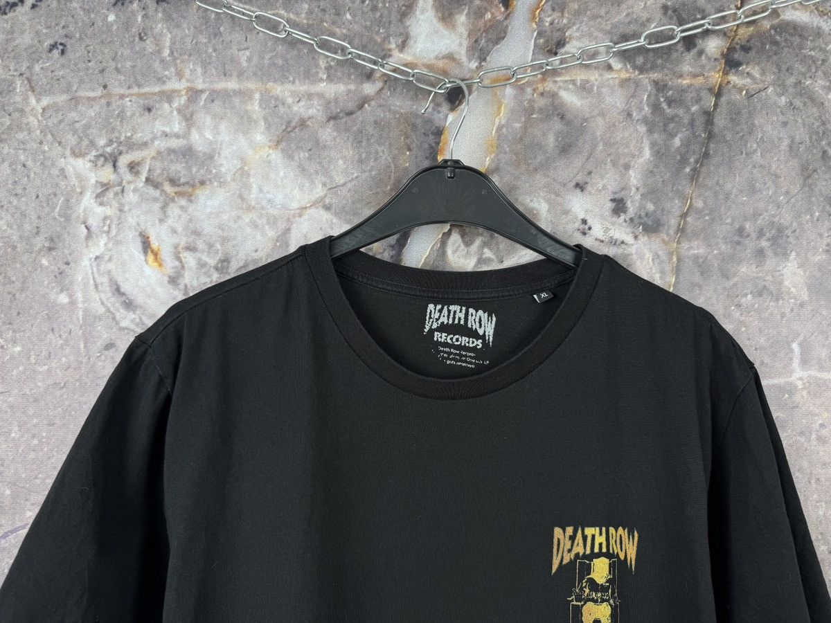Death Row Records Men’s Death Row Records T-Shirt Streetwear Tee Size XL Size US XL / EU 56 / 4 - 3 Thumbnail