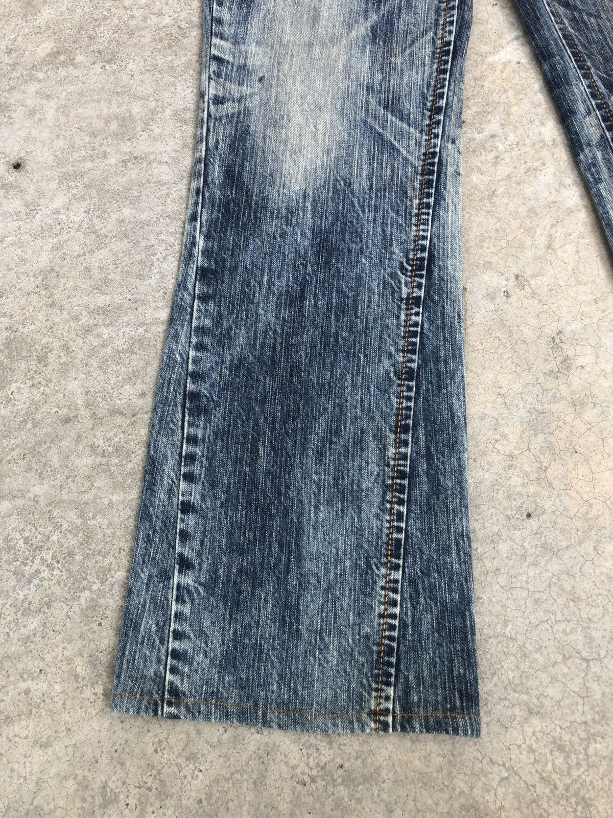 Hysteric Glamour Japanese Edwin XV Flared Jeans Distressed Denim Size US 32 / EU 48 - 6 Thumbnail