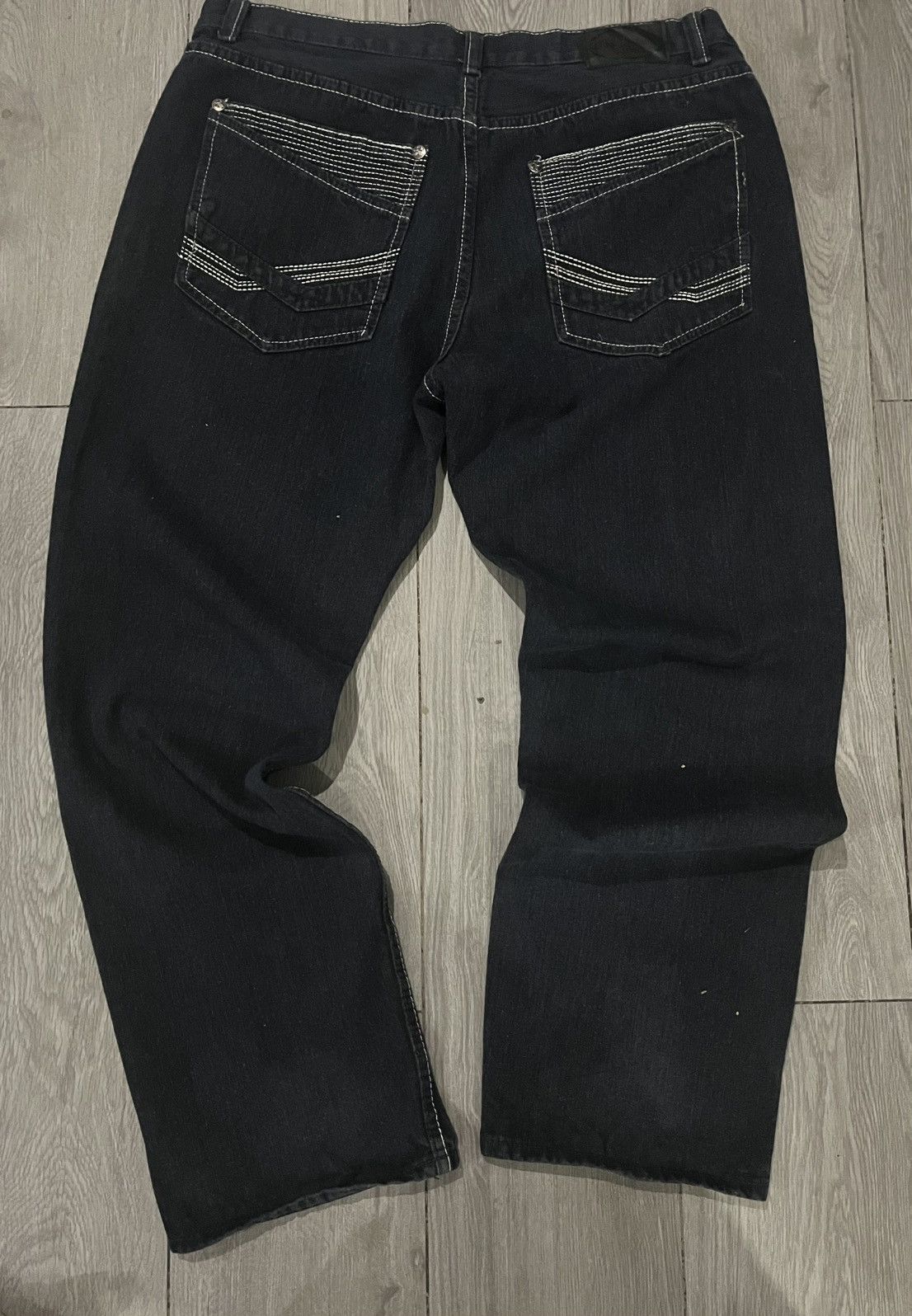 Vintage old skool jeans Size US 36 / EU 52 - 2 Thumbnail