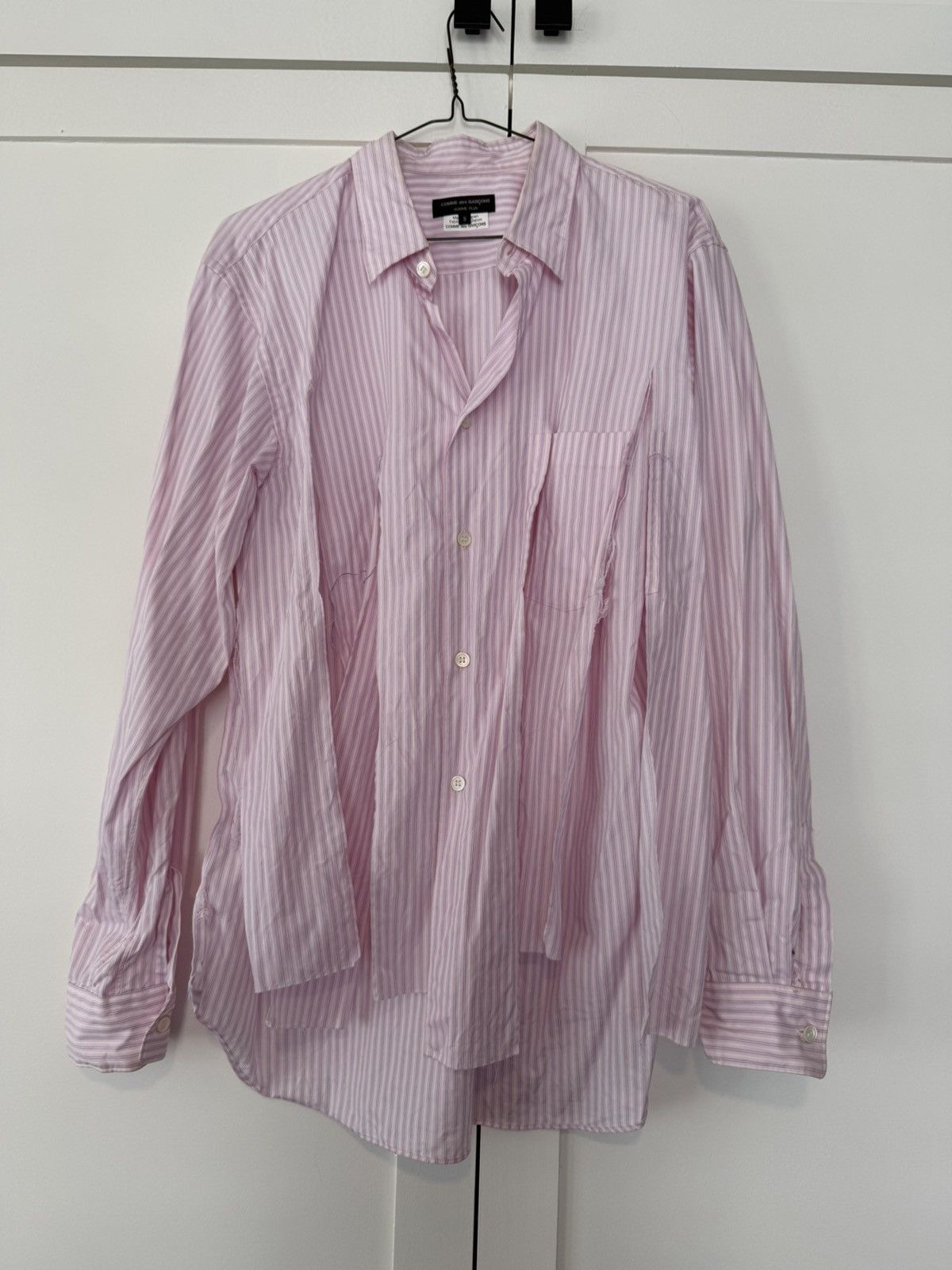 Comme des Garcons Homme Plus Comme des garcons homme plus destroyed shirt Size US S / EU 44-46 / 1 - 1 Thumbnail