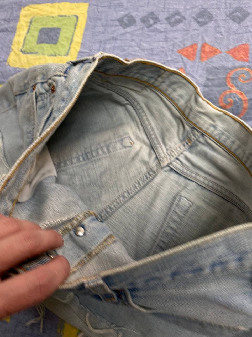 Levi's Levis Womens 501 Shorts Denim Size 34" / US 12 / IT 48 - 11 Thumbnail