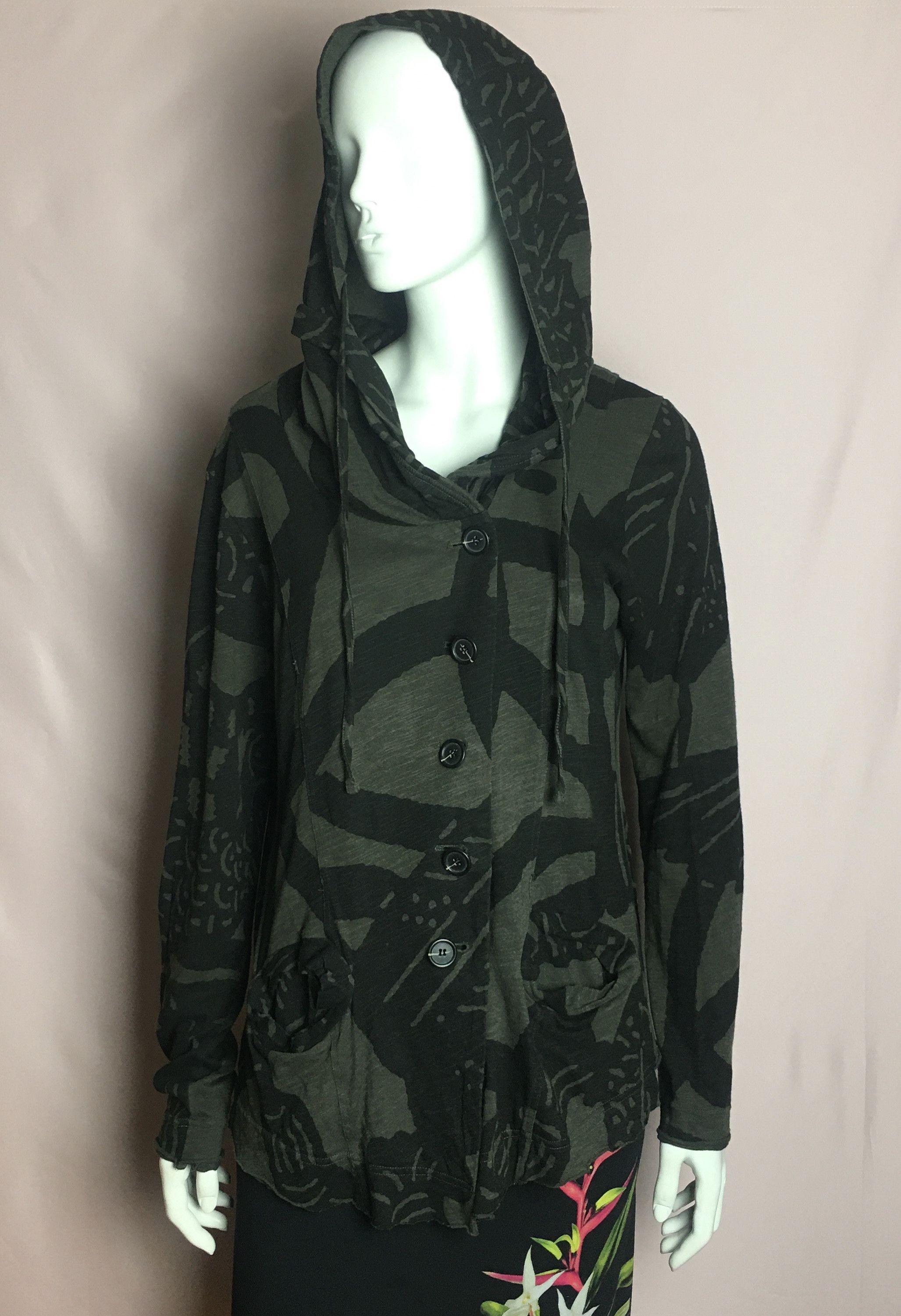 Rundholz RUNDHOLZ Black Label Camo Jungle Safari Print Jacket Hoodie Size L / US 10 / IT 46 - 1 Thumbnail