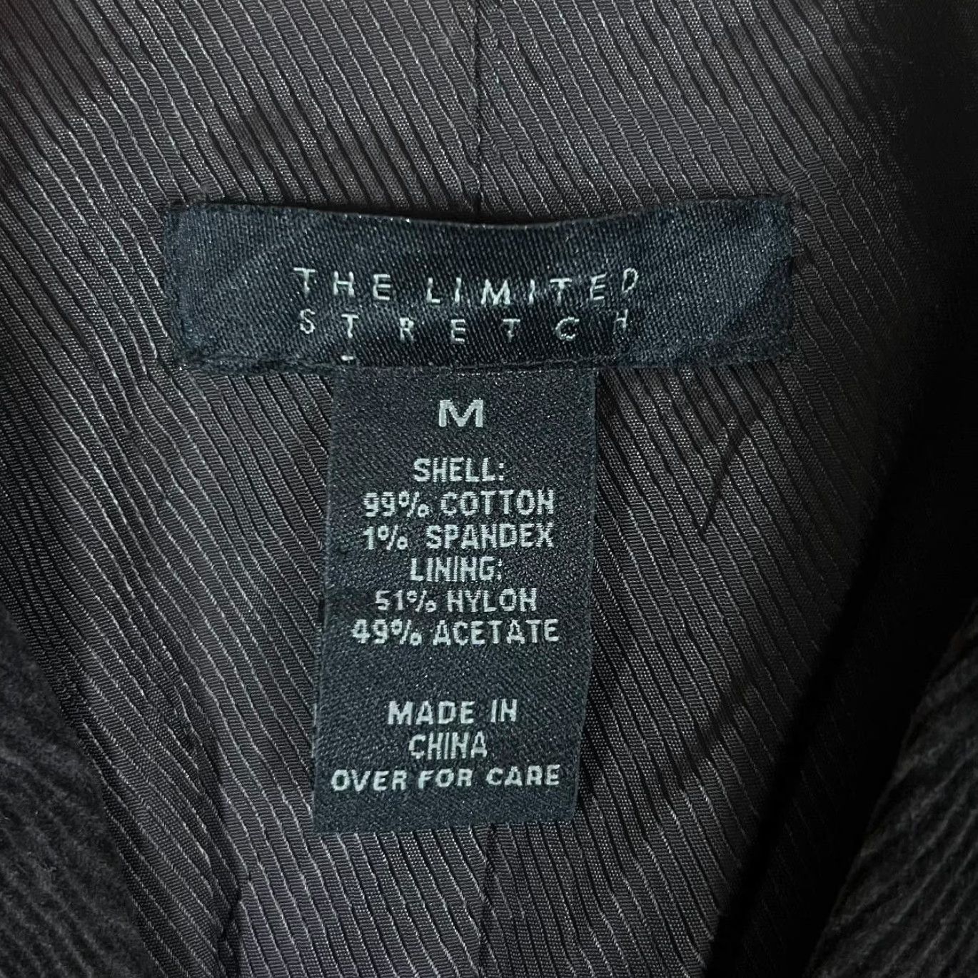 Vintage THE LIMITED STRETCH Dark Brown Cord Corduroy Blazer Jacket Women's Medium Size M / US 6-8 / IT 42-44 - 4 Thumbnail