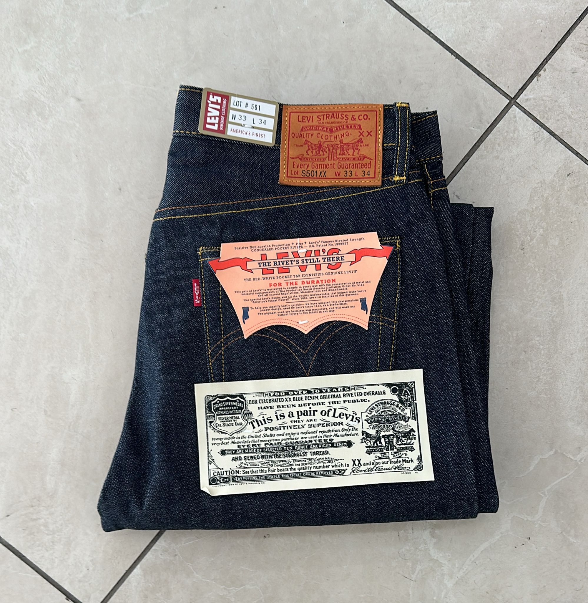 Levi's Vintage Clothing LVC Limited Edition “Perfect Imperfections