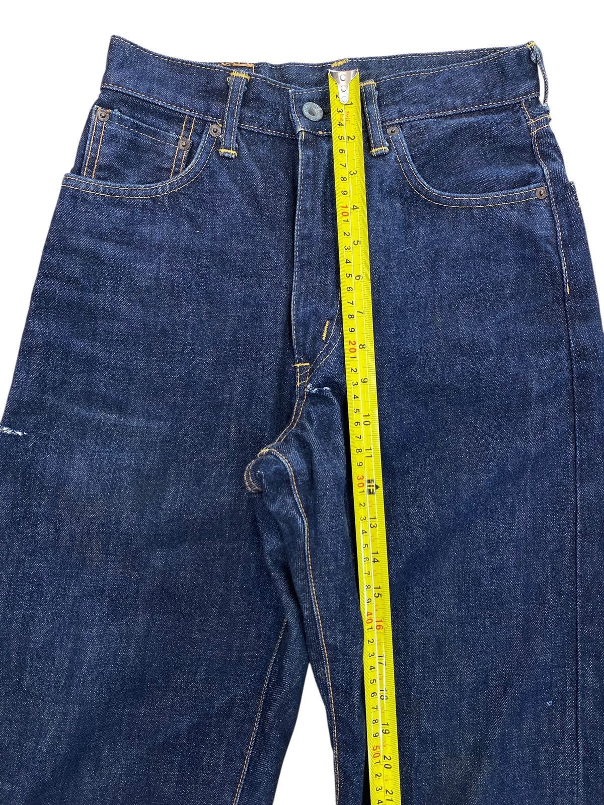 Edwin Vintage Edwin Selvedge Blue Wash Style Loose Jeans Size US 26 / EU 42 - 10 Thumbnail