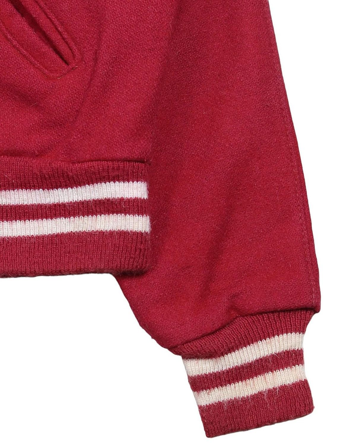 Delong × Hysteric Glamour × Vintage 1980S DELONG WOOL VARSITY JACKET Size US L / EU 52-54 / 3 - 4 Thumbnail