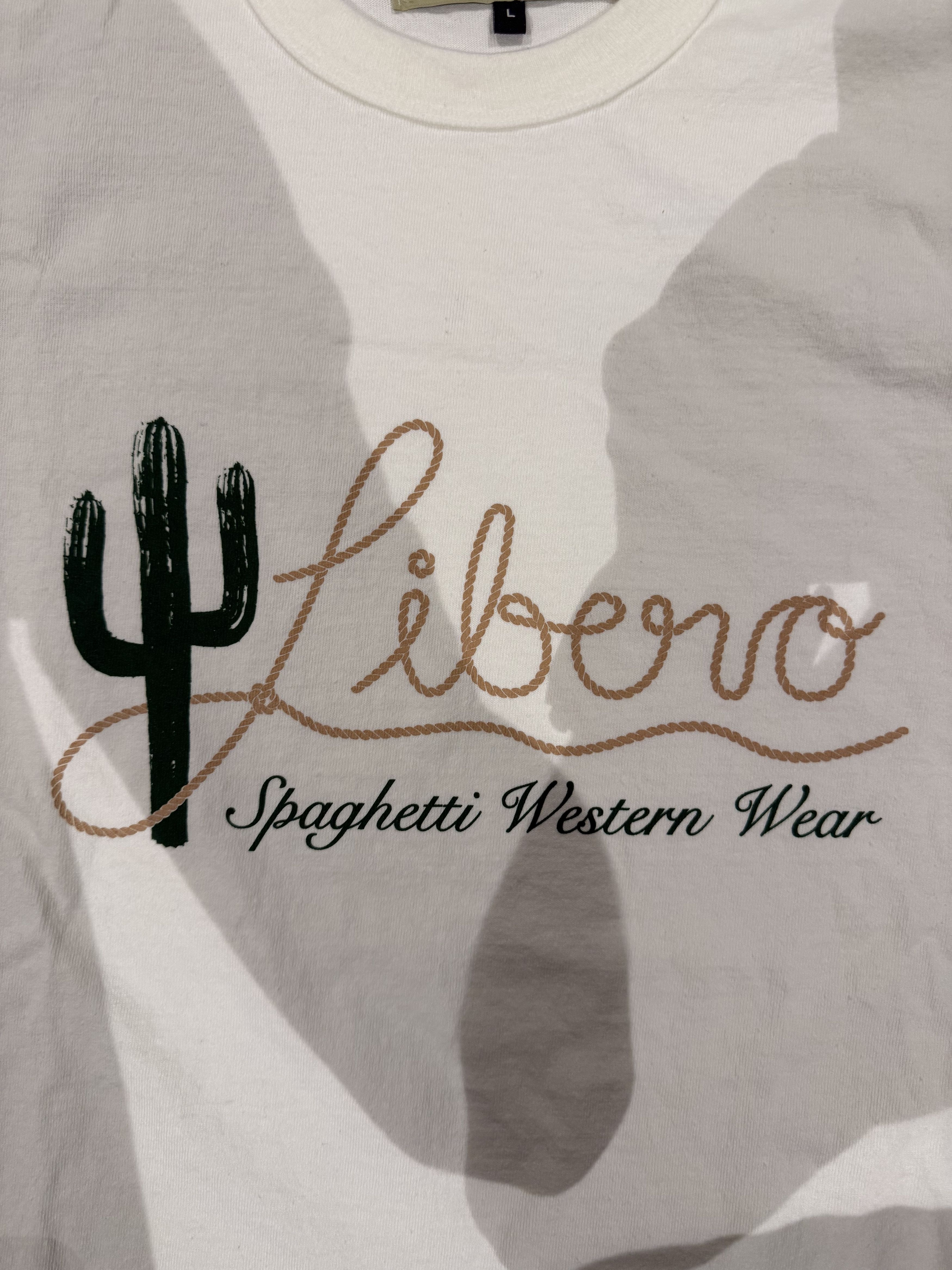 Libero 💚 Libero Spaghetti Western Tee Large NEW Size US L / EU 52-54 / 3 - 5 Thumbnail