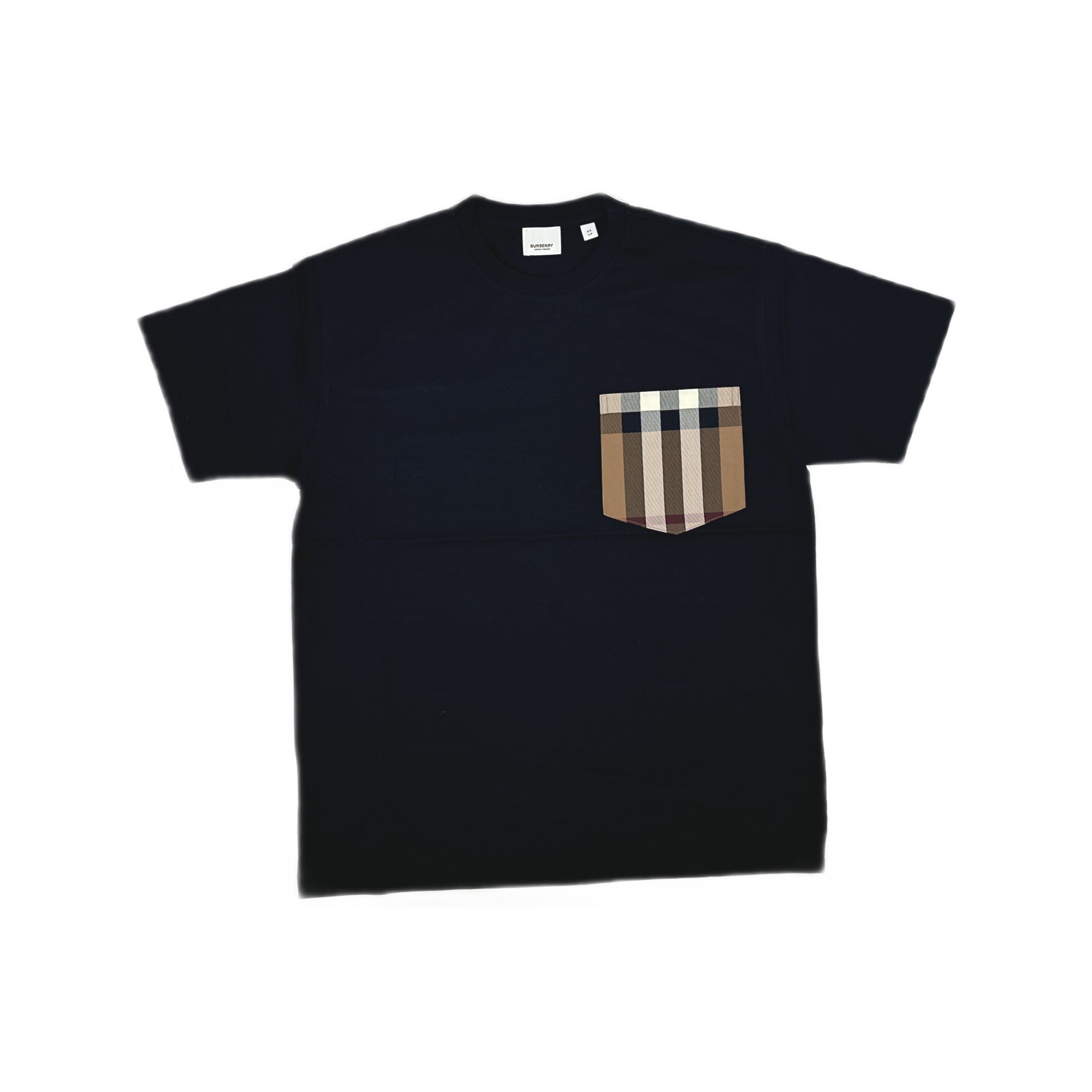 Burberry Burberry Check Pocket T-Shirt Size XS Size XS / US 0-2 / IT 36-38 - 1 Thumbnail