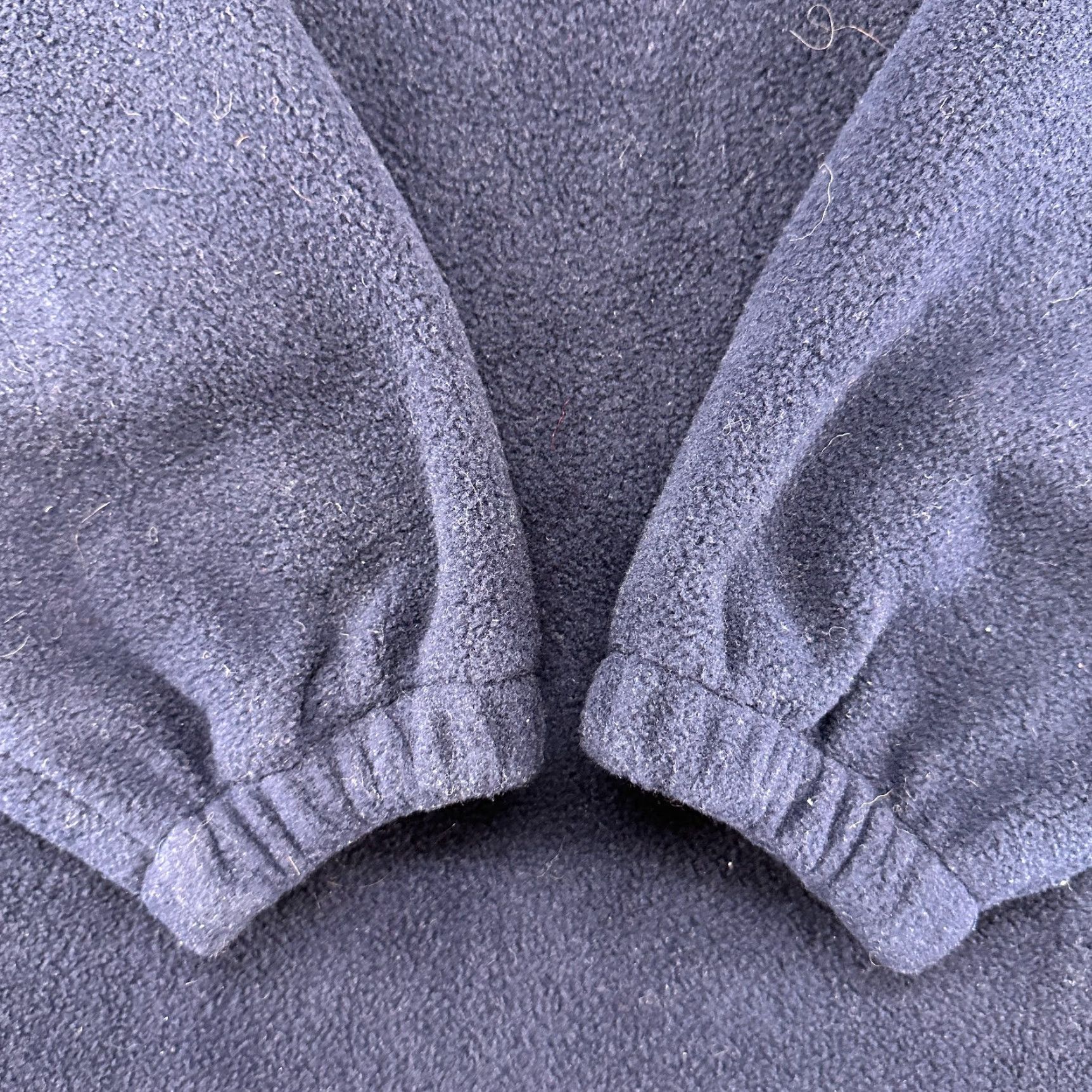 Vintage VINTAGE Landway Fleece Sweatshirt Mens XL Blue Navy 1/4 Zip Pullover Polyester USA Made Sweatshirt Regular Men Blue Navy XL 1/4 Zip Fleece Landway Size US XL / EU 56 / 4 - 2 Thumbnail