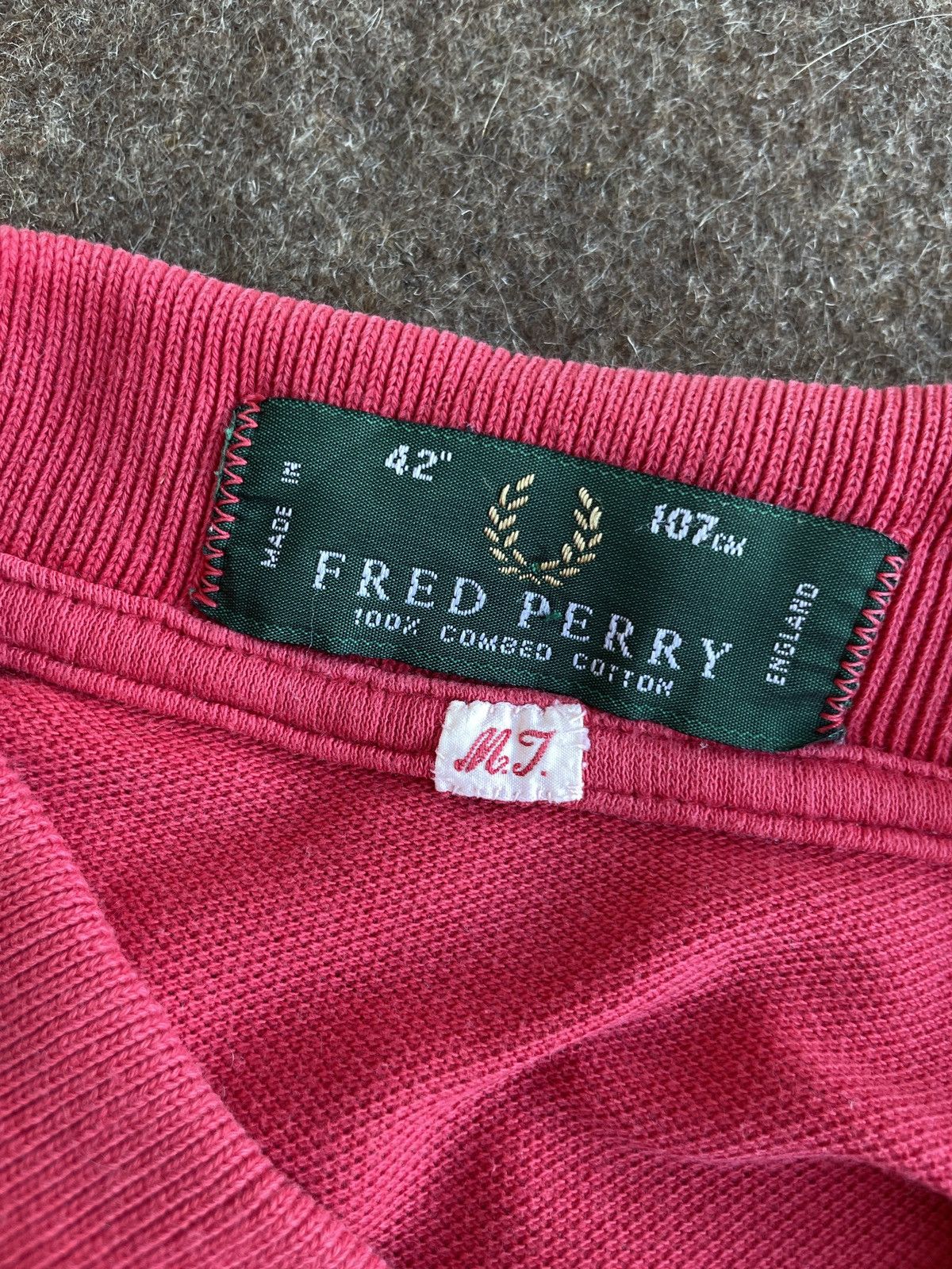 Fred Perry Fred Perry Vintage Polo T-Shirt Size US M / EU 48-50 / 2 - 8 Thumbnail