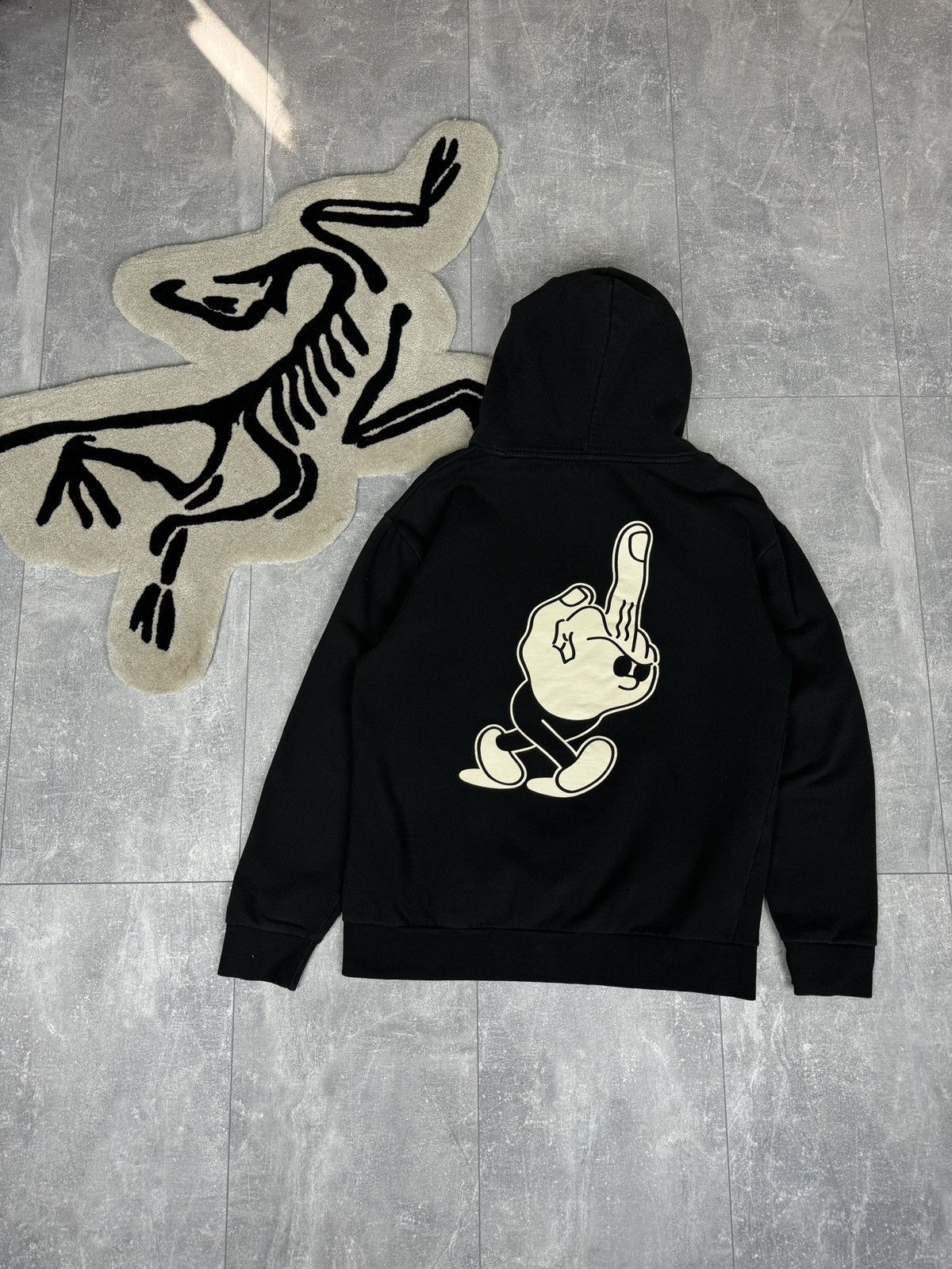 Drop Dead Clothing Drop Dead Licking Planet Junji Ito Knit Hoodie