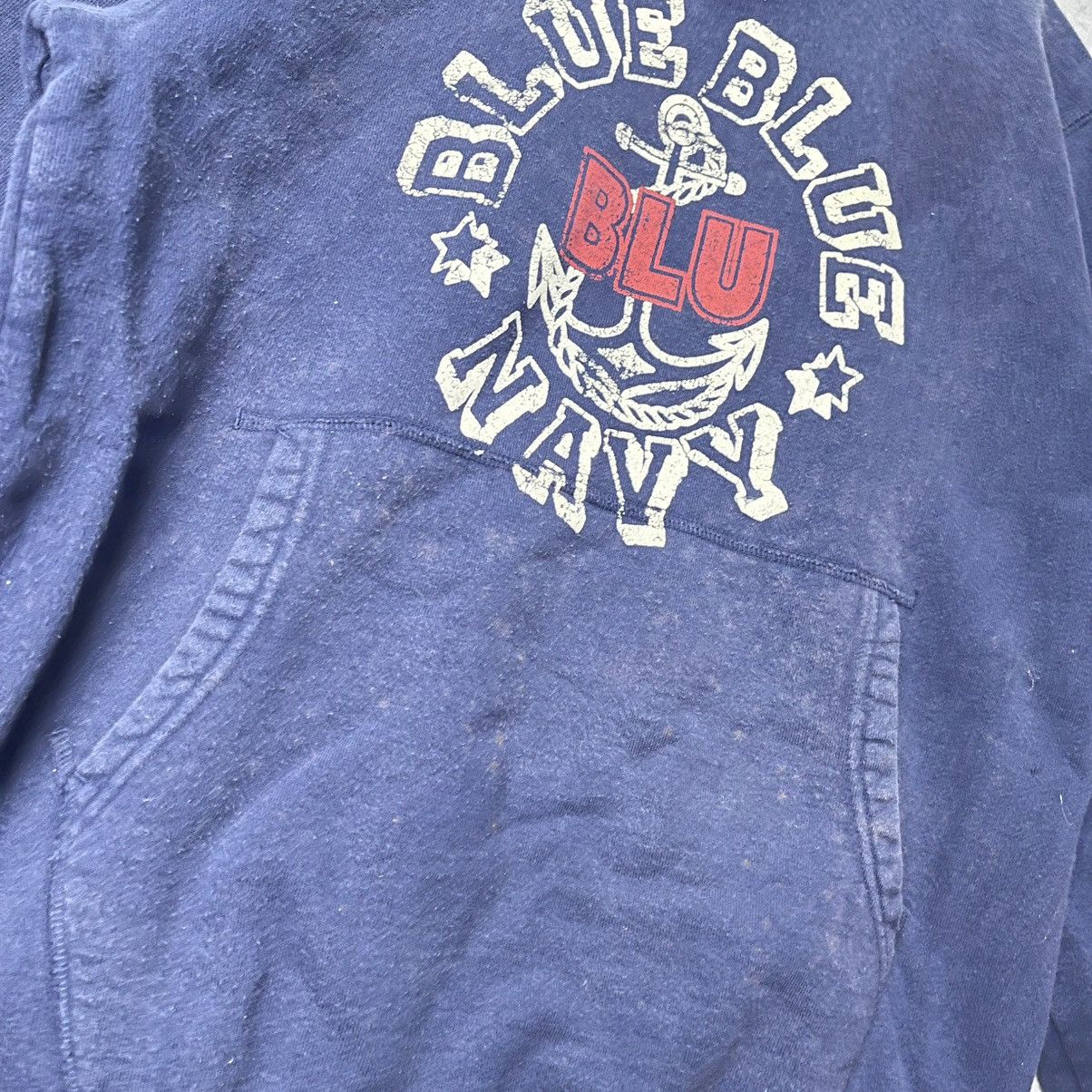 Blue Blue Japan Blue Blue Japan Indigo Navy Hoodie Japan Streetwear Size US M / EU 48-50 / 2 - 6 Thumbnail