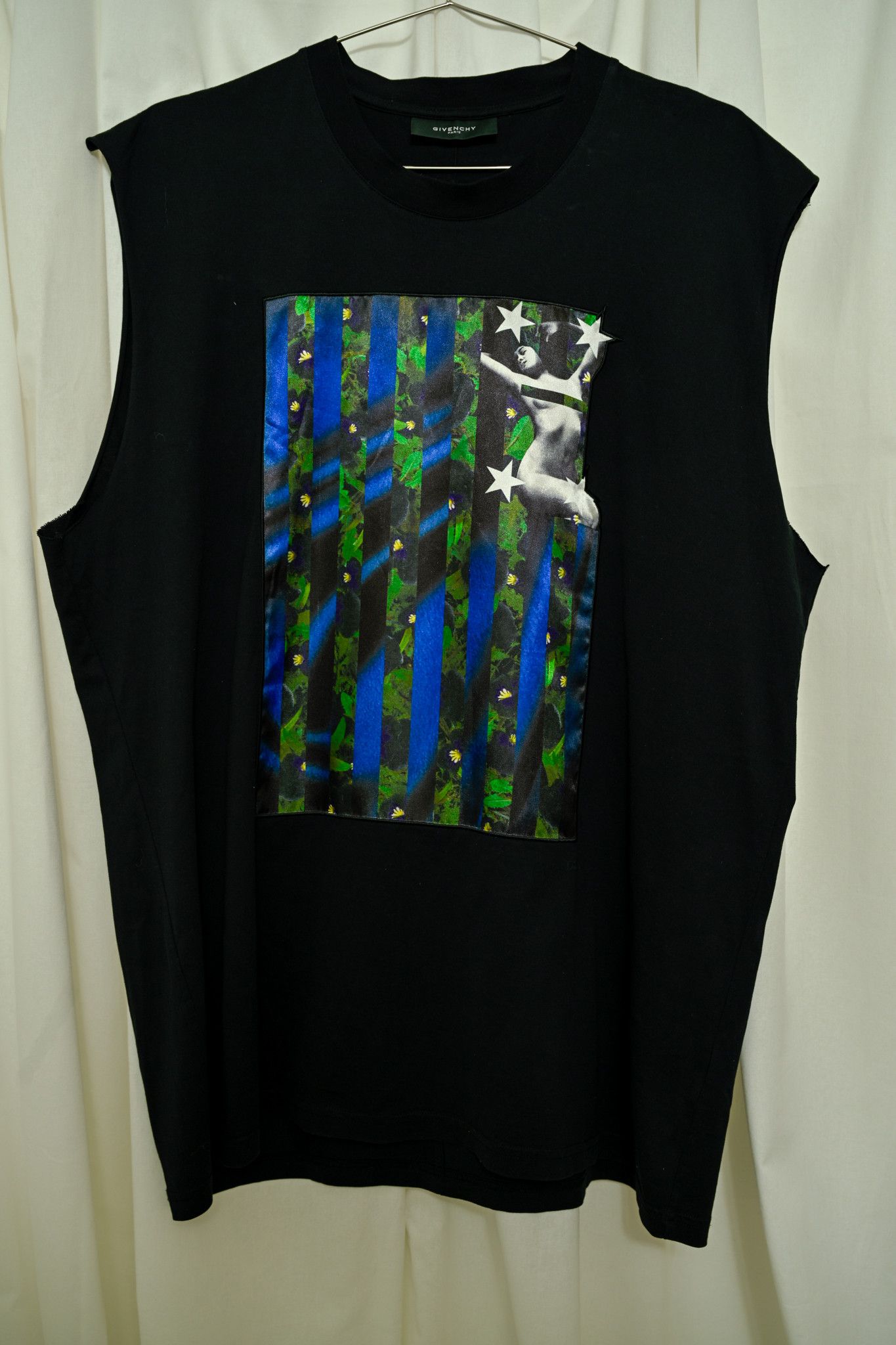 Givenchy Satin Flag with Woman & Stars Size US M / EU 48-50 / 2 - 1 Thumbnail