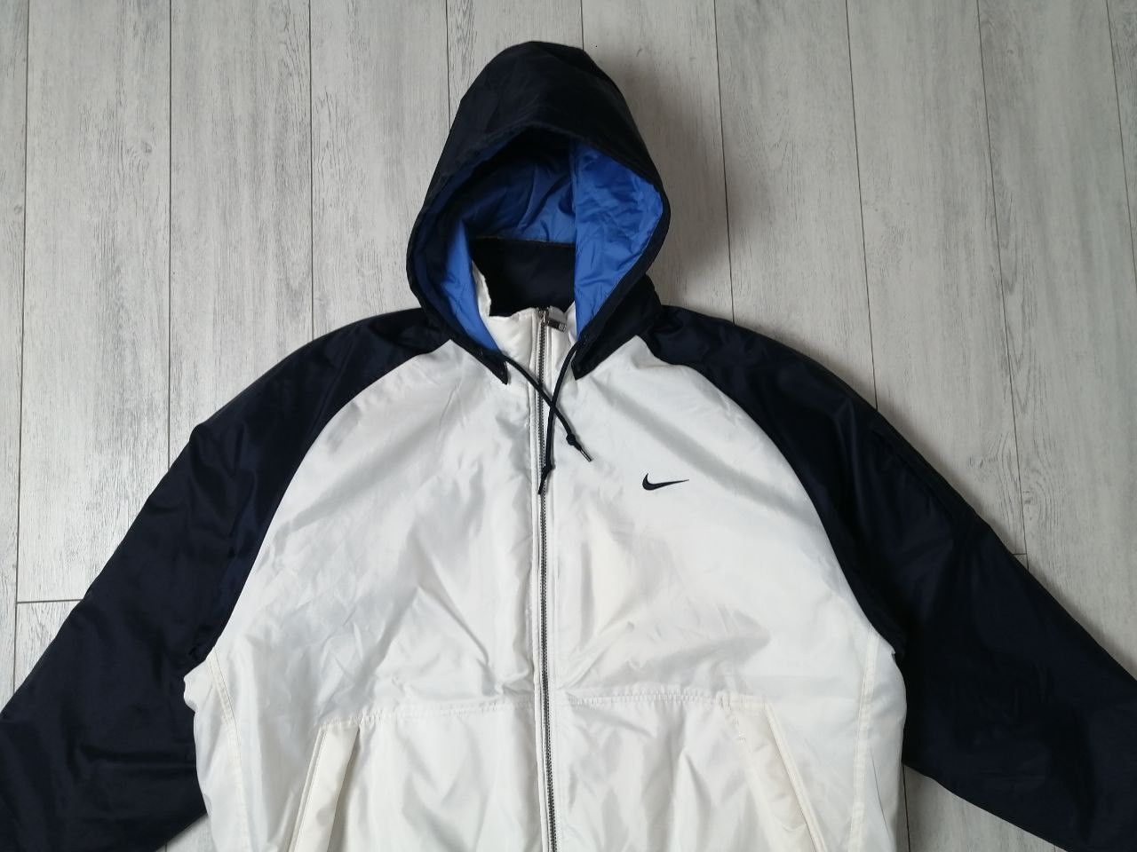 Nike × Vintage Vintage 90's Nike Swoosh Y2K Winter Jacket Size XL Size US XL / EU 56 / 4 - 3 Thumbnail