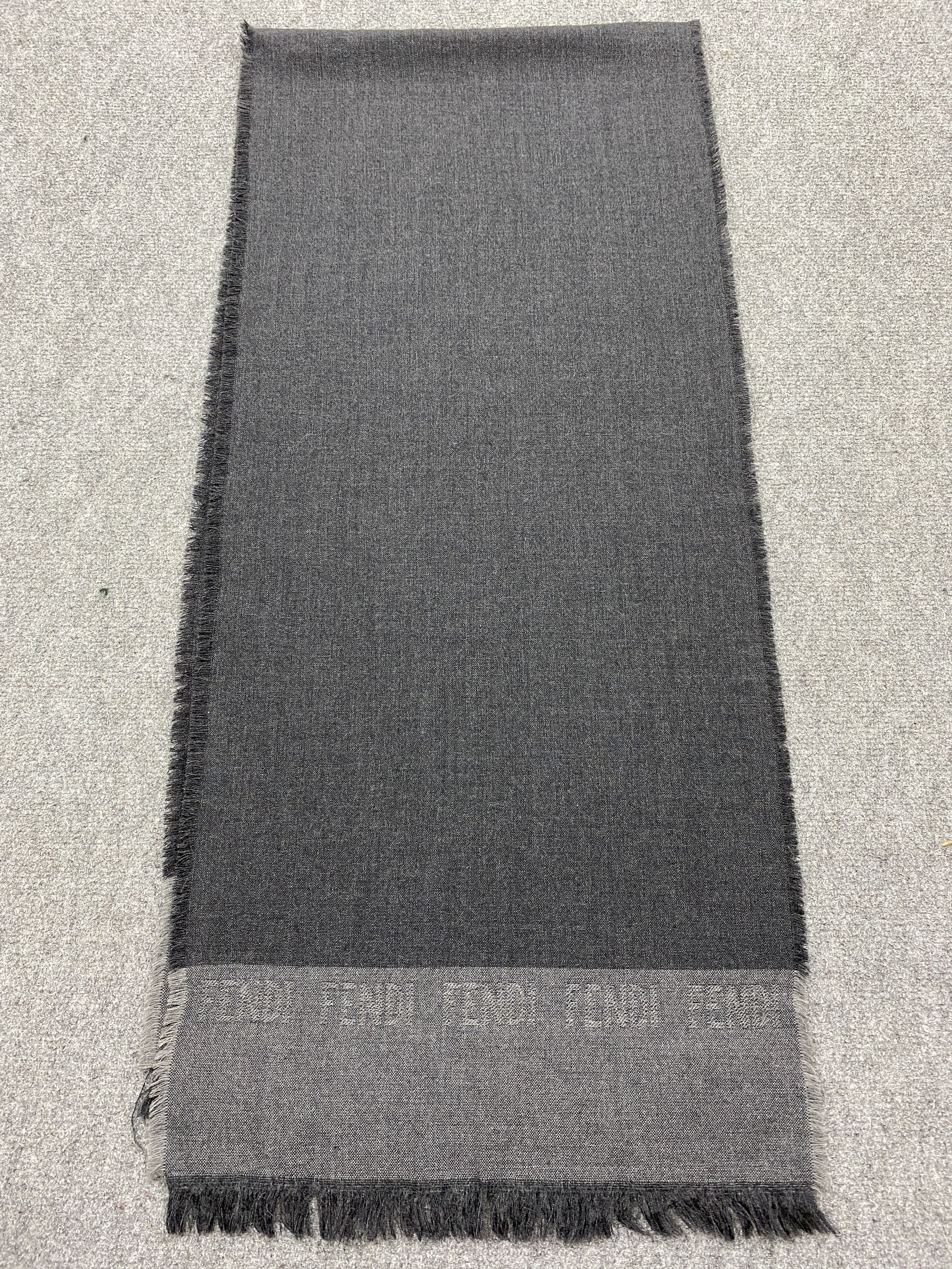 Fendi Vintage Fendi Muffler Scarf Neckwear - SC0167 Size ONE SIZE - 8 Thumbnail