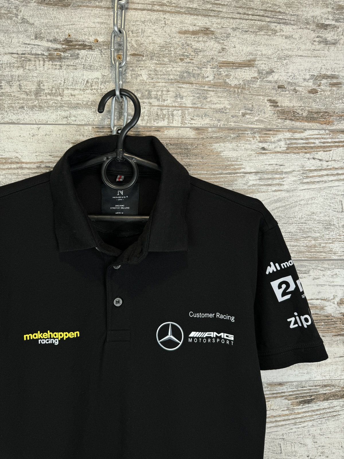 Mercedes-Benz × Vintage Mens Vintage Mercedes T-shirt amg petronas racing Benz tee Size US M / EU 48-50 / 2 - 3 Thumbnail