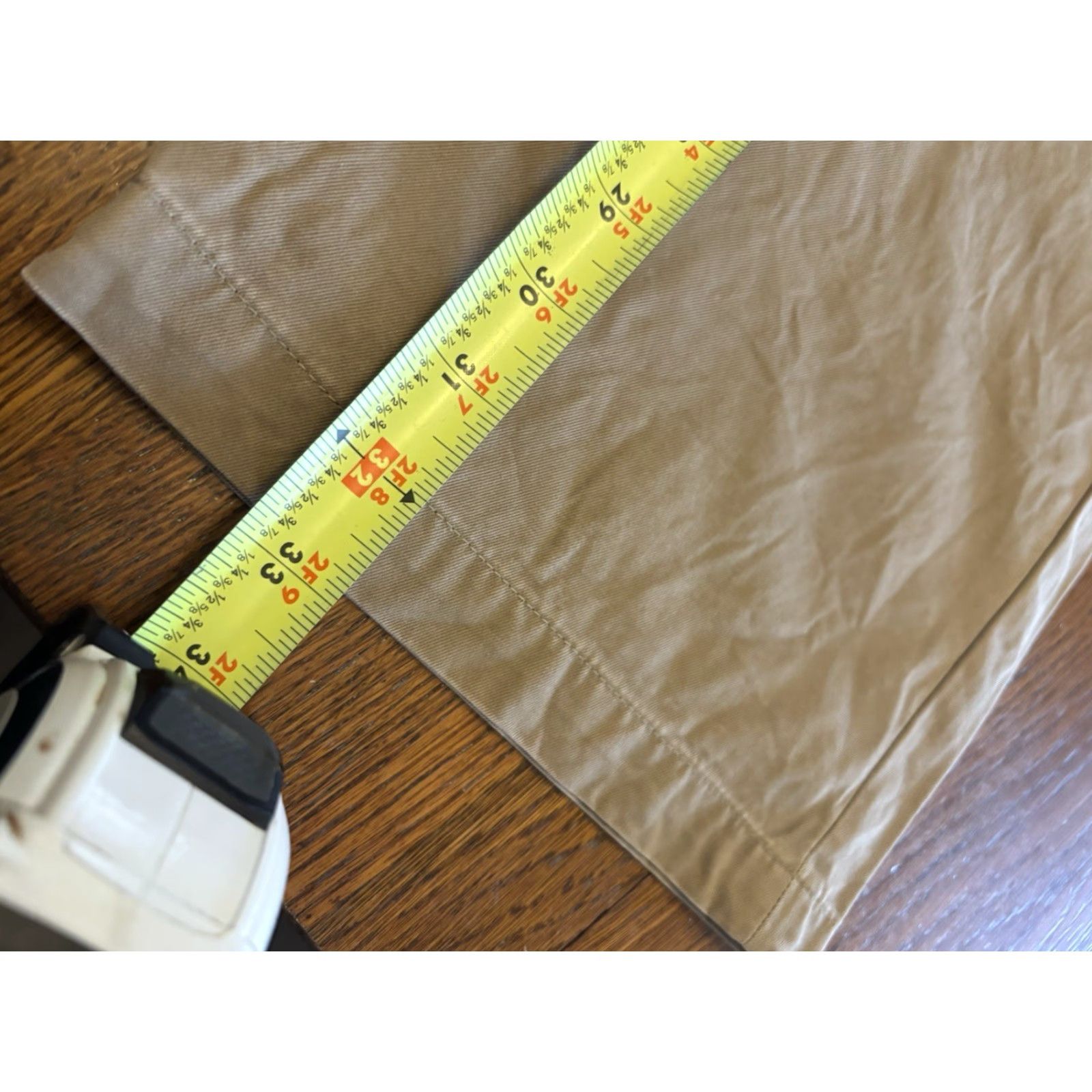 Banana Republic Banana Republic Gavin Chino Pants Flat Front 38x32 Brown Twill Cotton Men Regular Slant Pocket Belt Loops 32 Inseam Vintage No Size US 38 / EU 54 - 3 Thumbnail