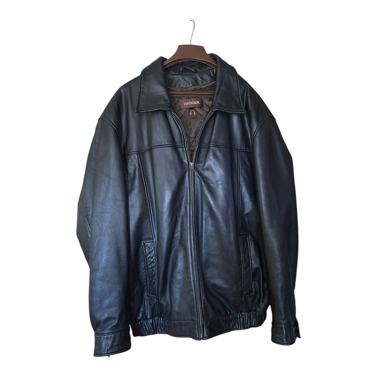 Danier Danier Canada Genuine Leather Jacket Black Men's with Lining Size US XL / EU 56 / 4 - 1 Thumbnail