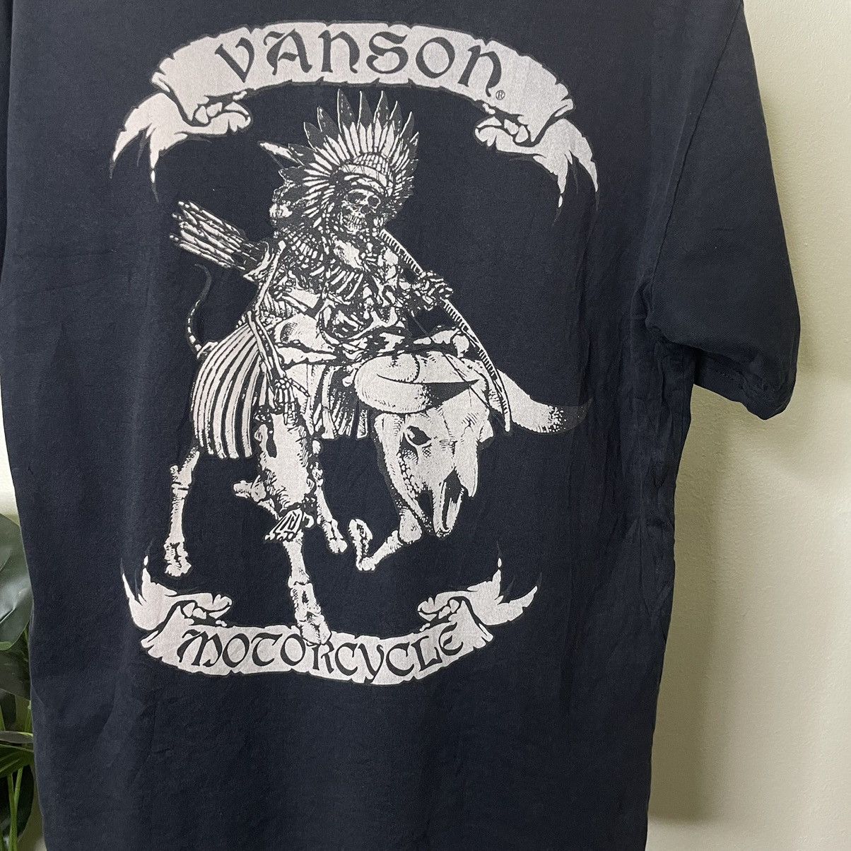 Vanson Leathers Vintage Y2K Vanson Motorcycles T Shirt Size US M / EU 48-50 / 2 - 2 Thumbnail
