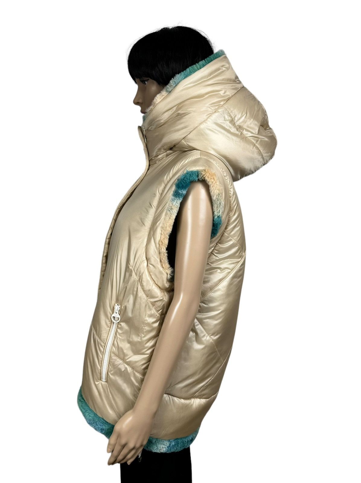 Other Duno Faux Fur Reversible Warm Gilet Vest size IT 42 Size M / US 6-8 / IT 42-44 - 14 Thumbnail